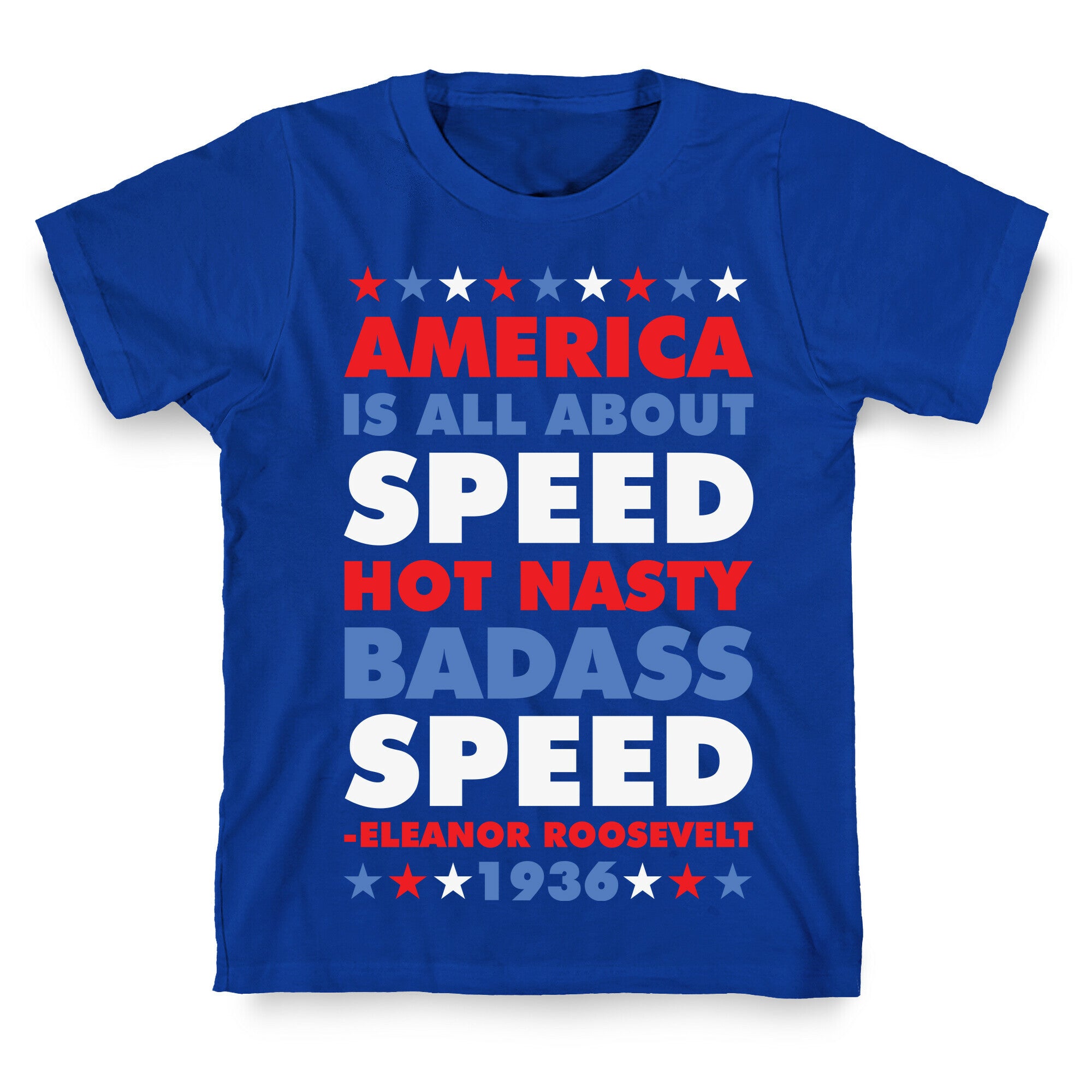 America is All About Speed T-Shirt