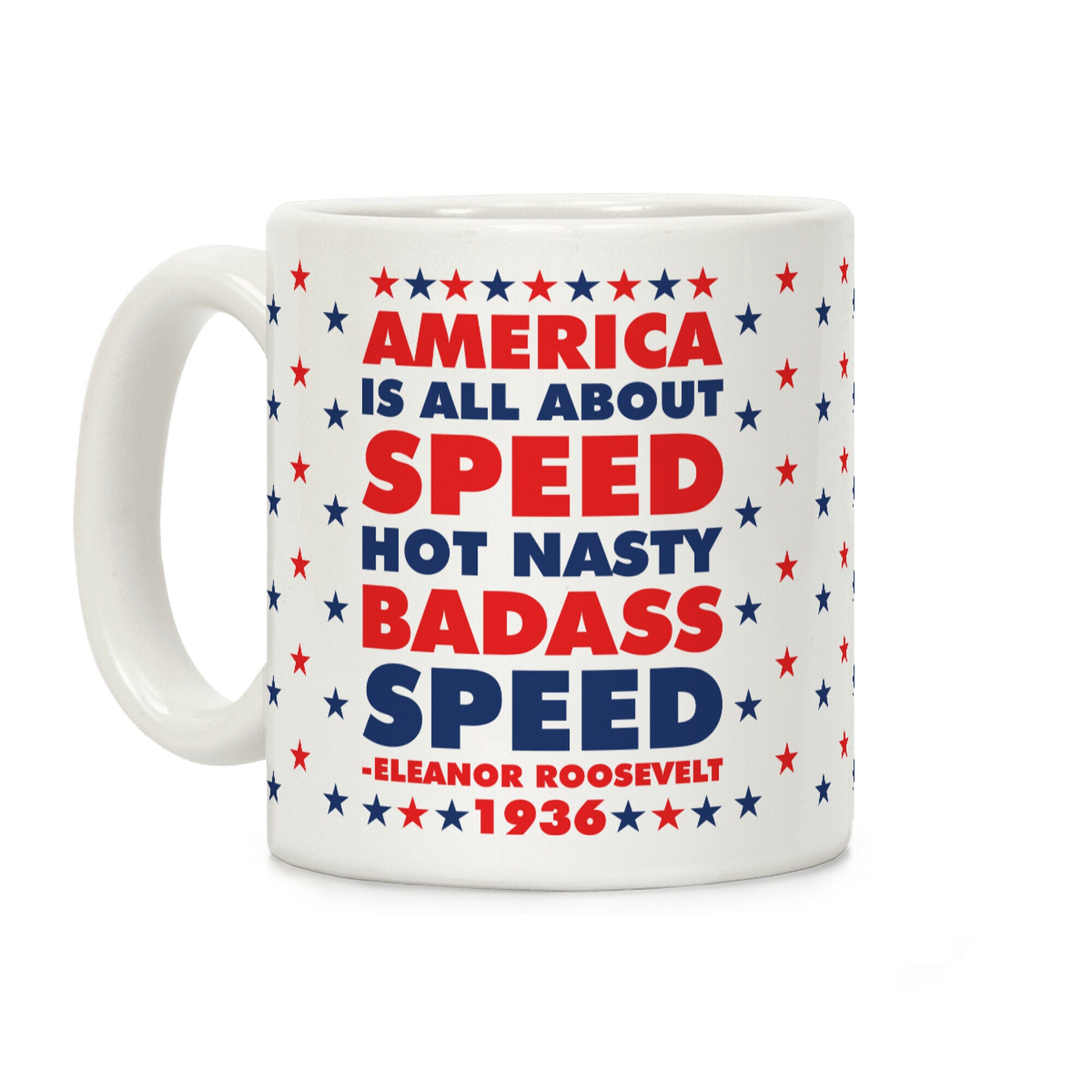 America is All About Speed Coffee Mug