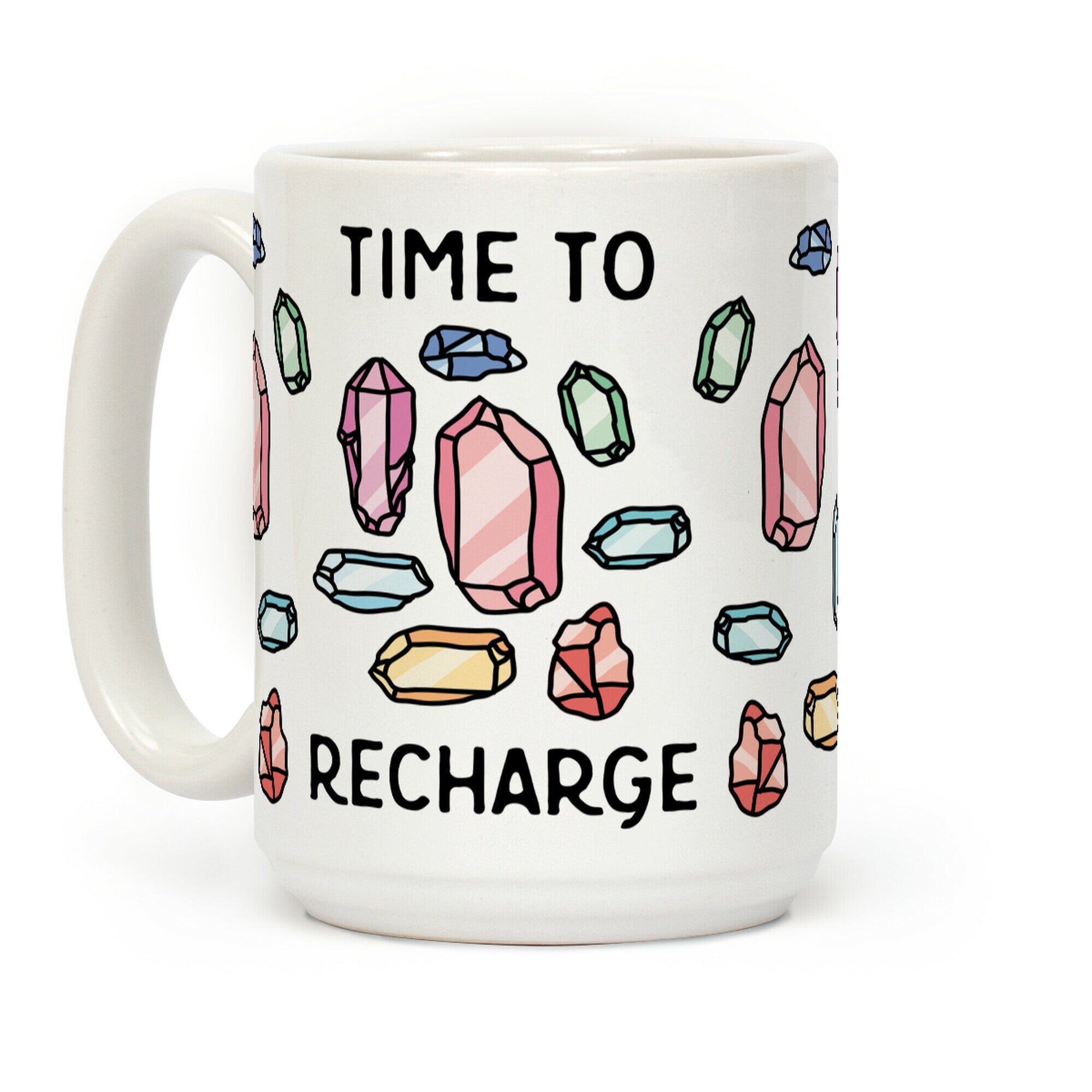 Time To Recharge Coffee Mug