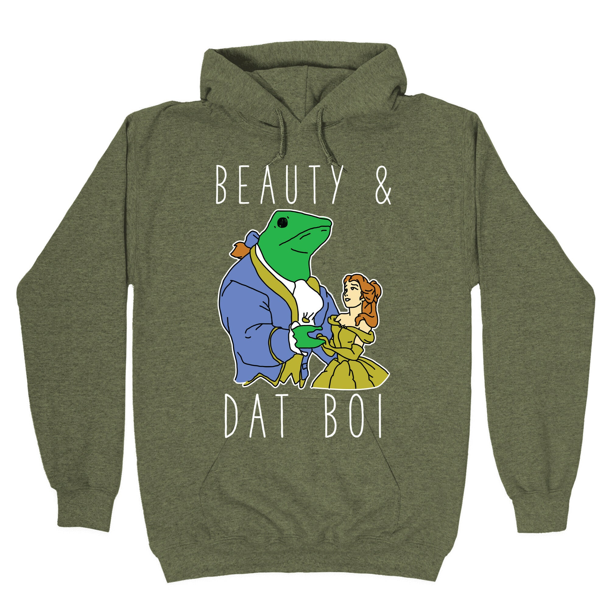 Beauty And Dat Boi Hoodie