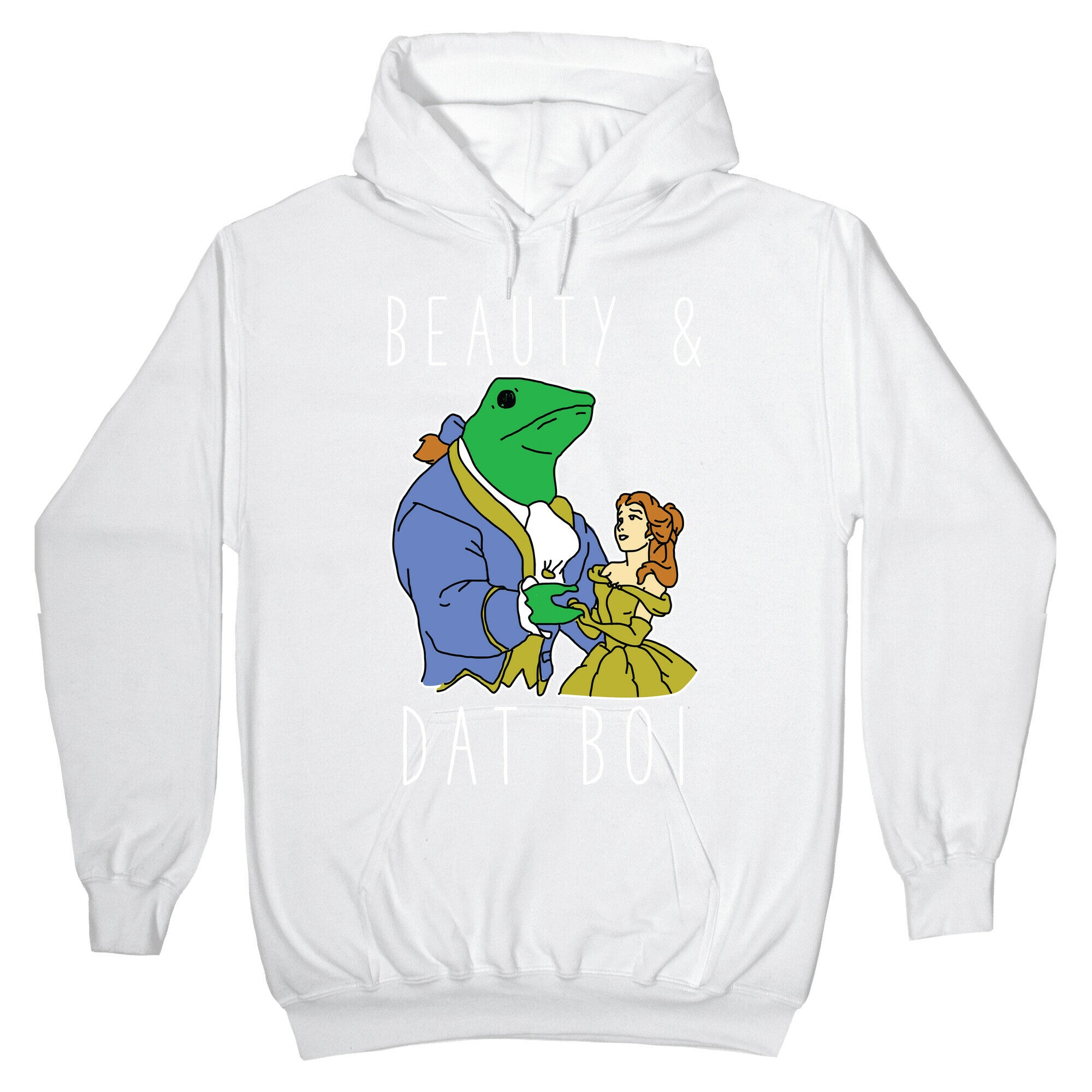 Beauty And Dat Boi Hoodie