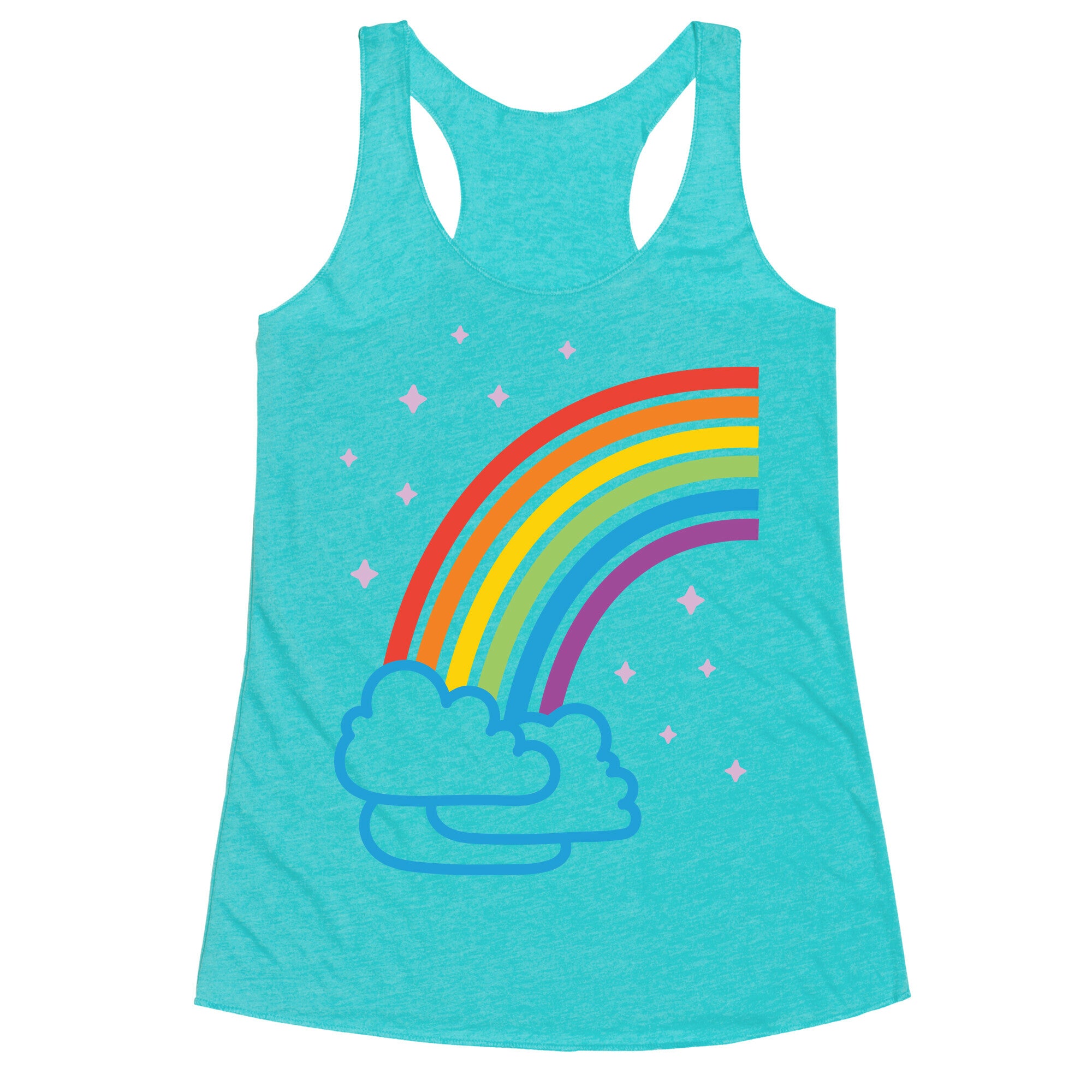 Rainbow Pair 1 Racerback Tank