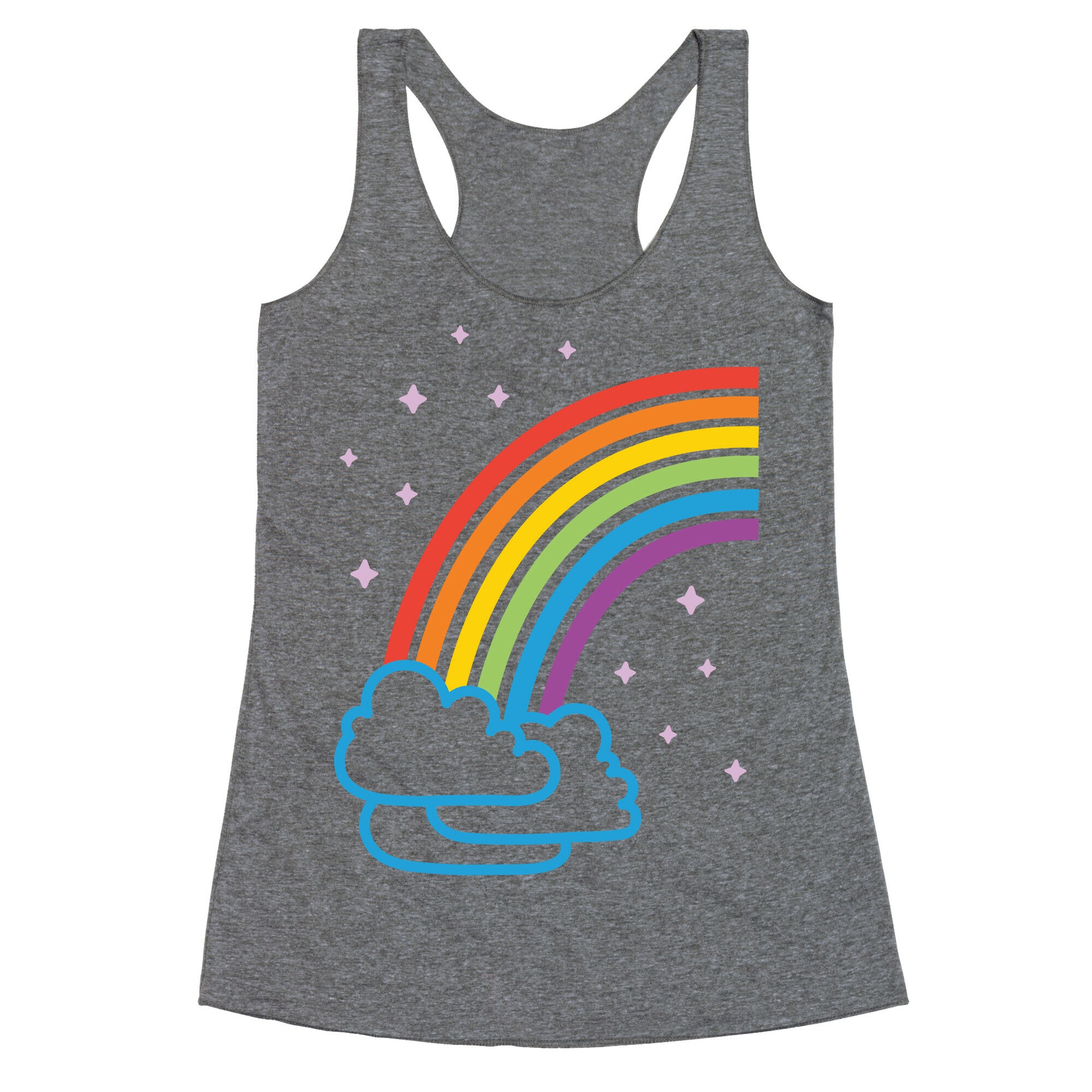 Rainbow Pair 1 Racerback Tank