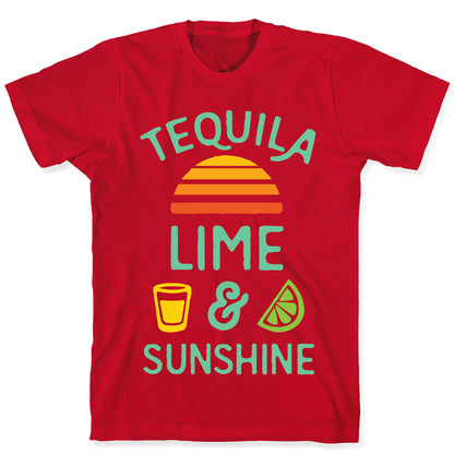 Tequila Lime And Sunshine T-Shirt