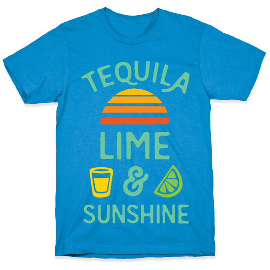 Tequila Lime And Sunshine T-Shirt