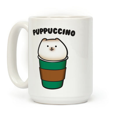 Puppuccino Parody Coffee Mug