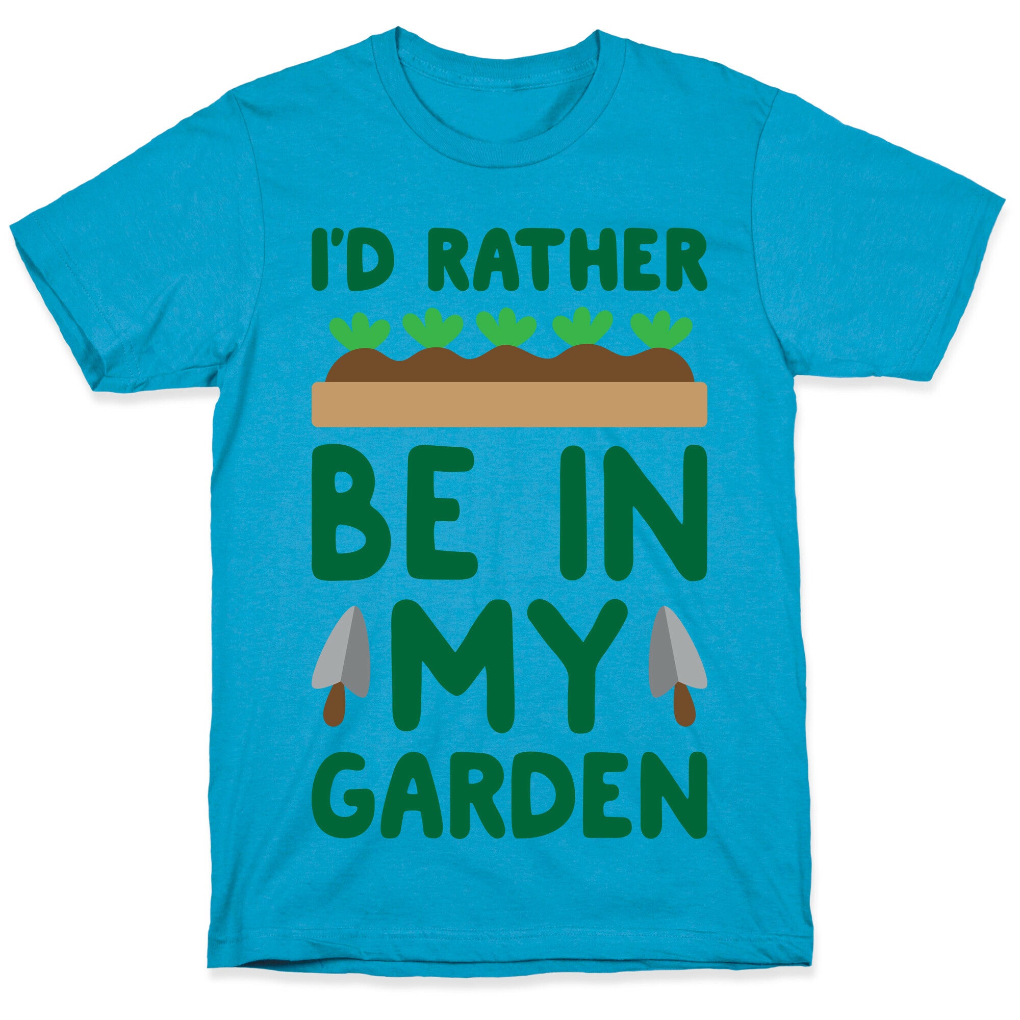 I'd Rather Be In My Garden Unisex Triblend Tee