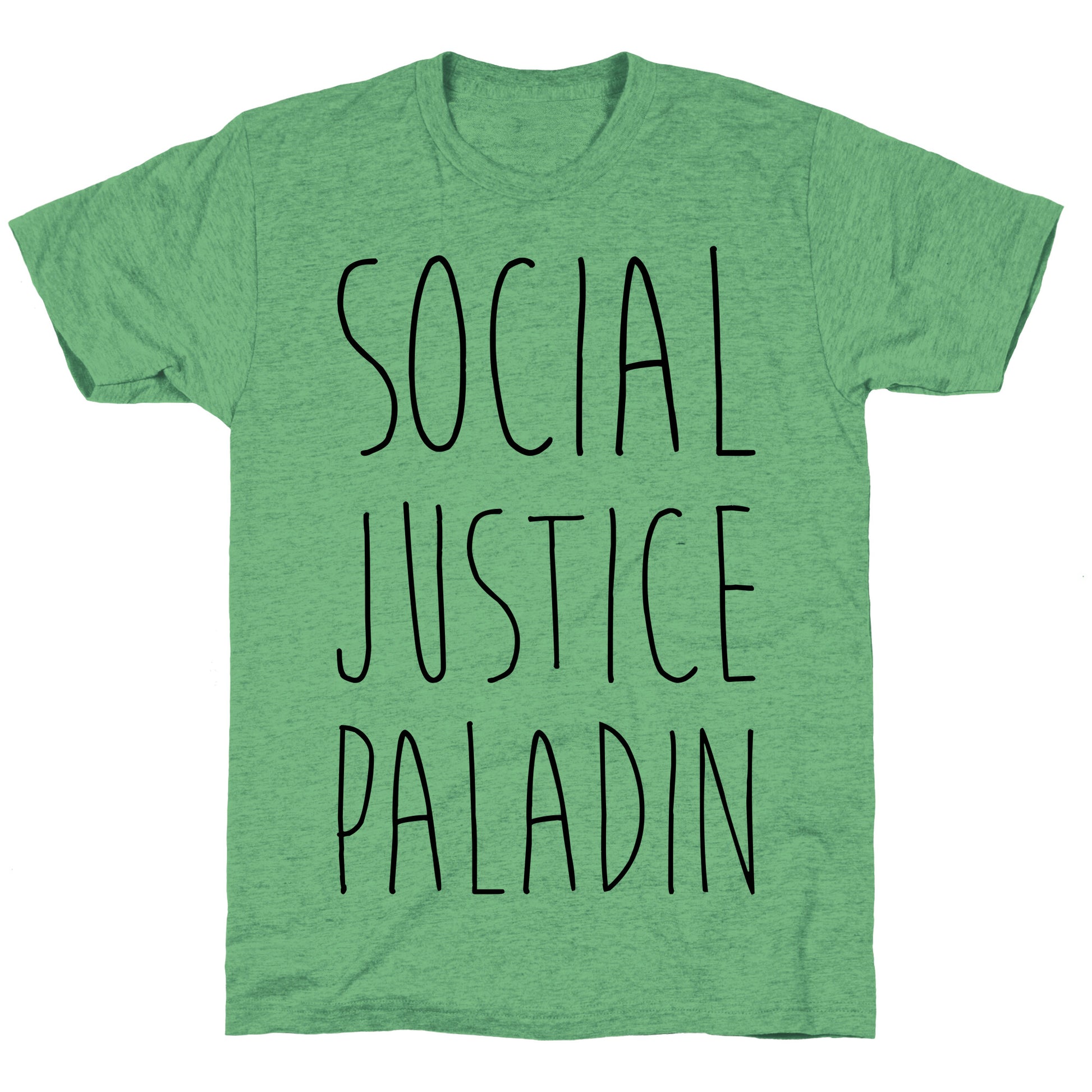 Social Justice Paladin Unisex Triblend Tee