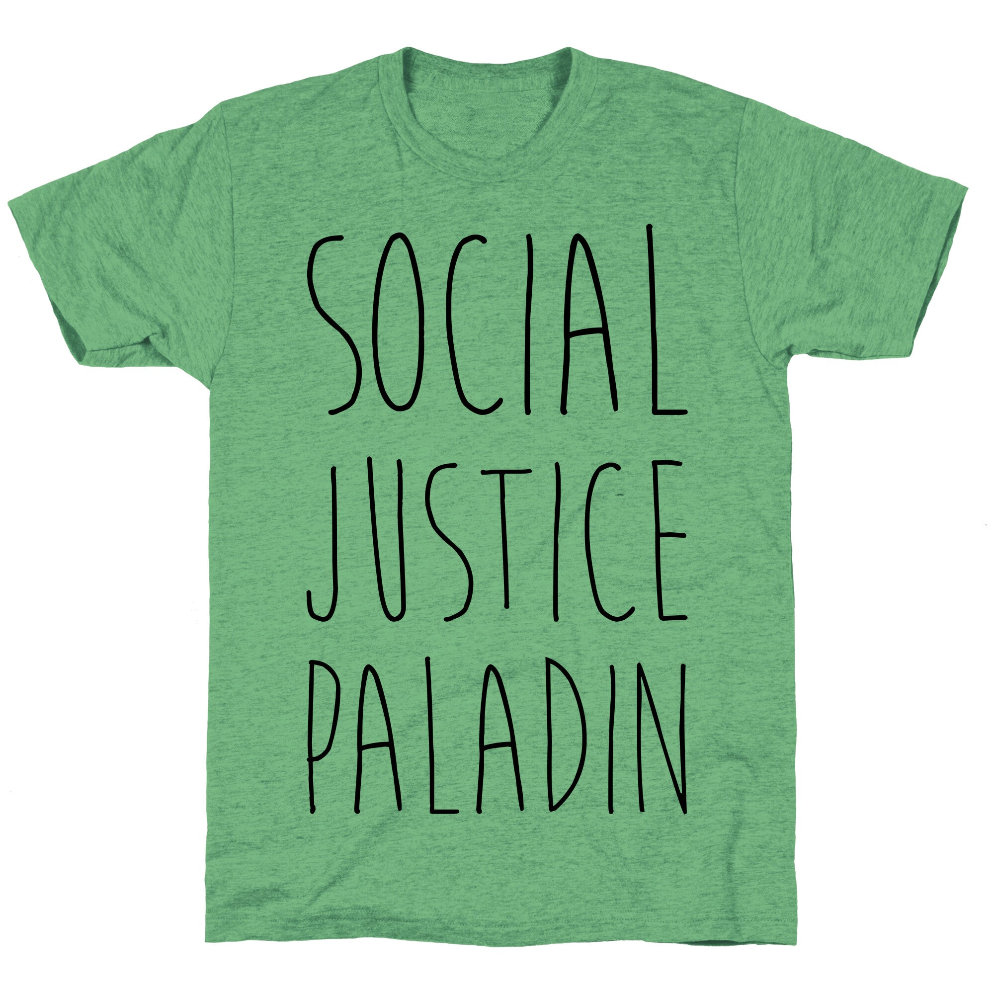 Social Justice Paladin Unisex Triblend Tee