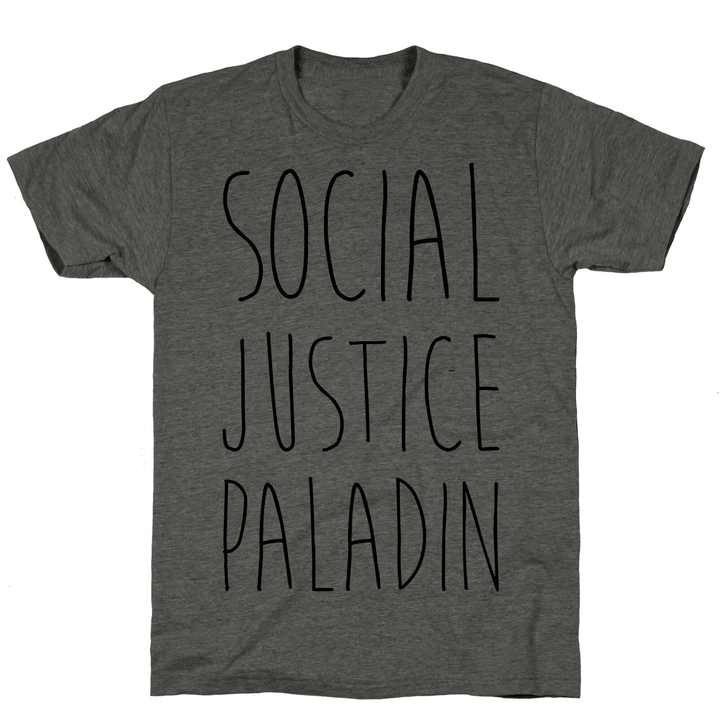 Social Justice Paladin Unisex Triblend Tee