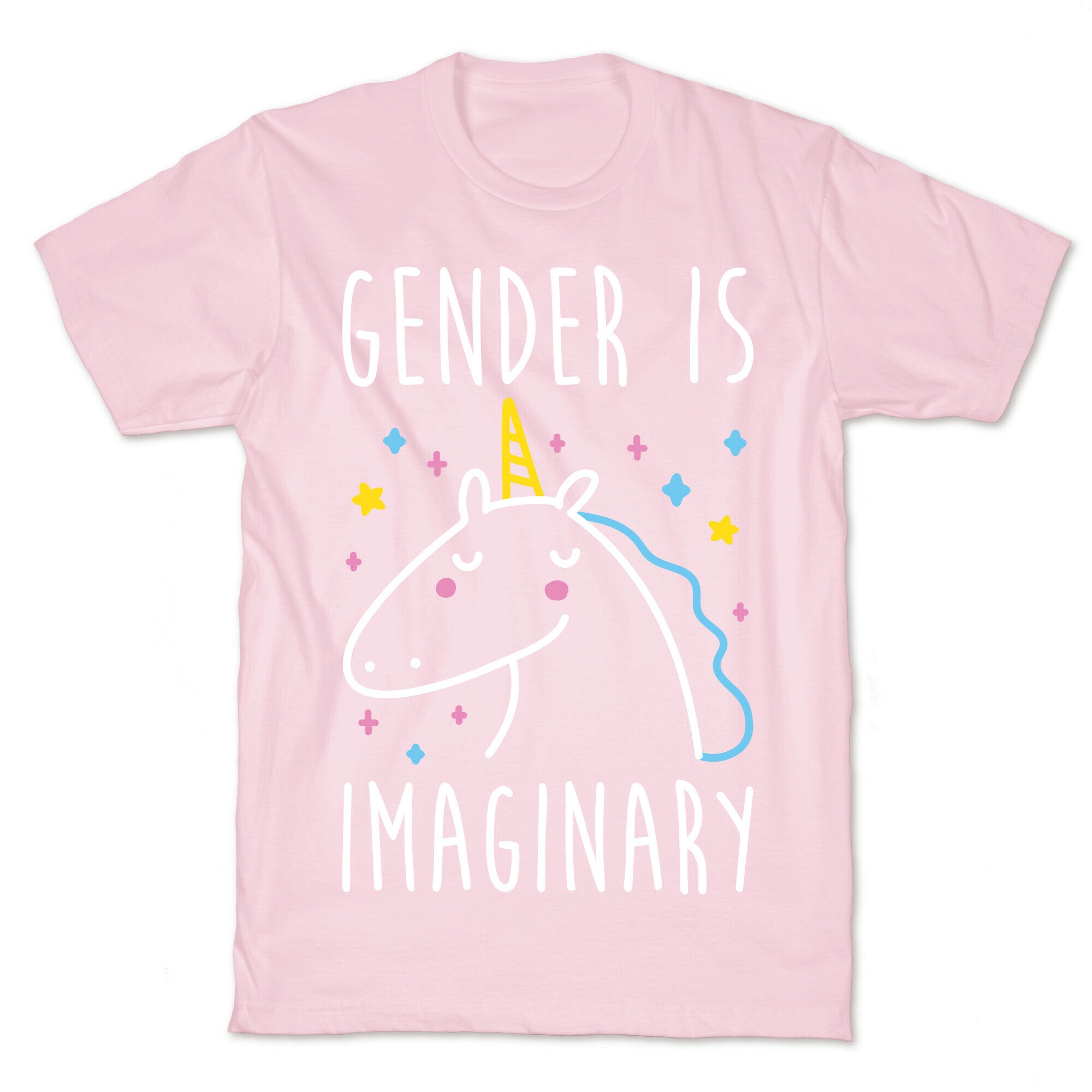 Gender Is Imaginary Unicorn T-Shirt