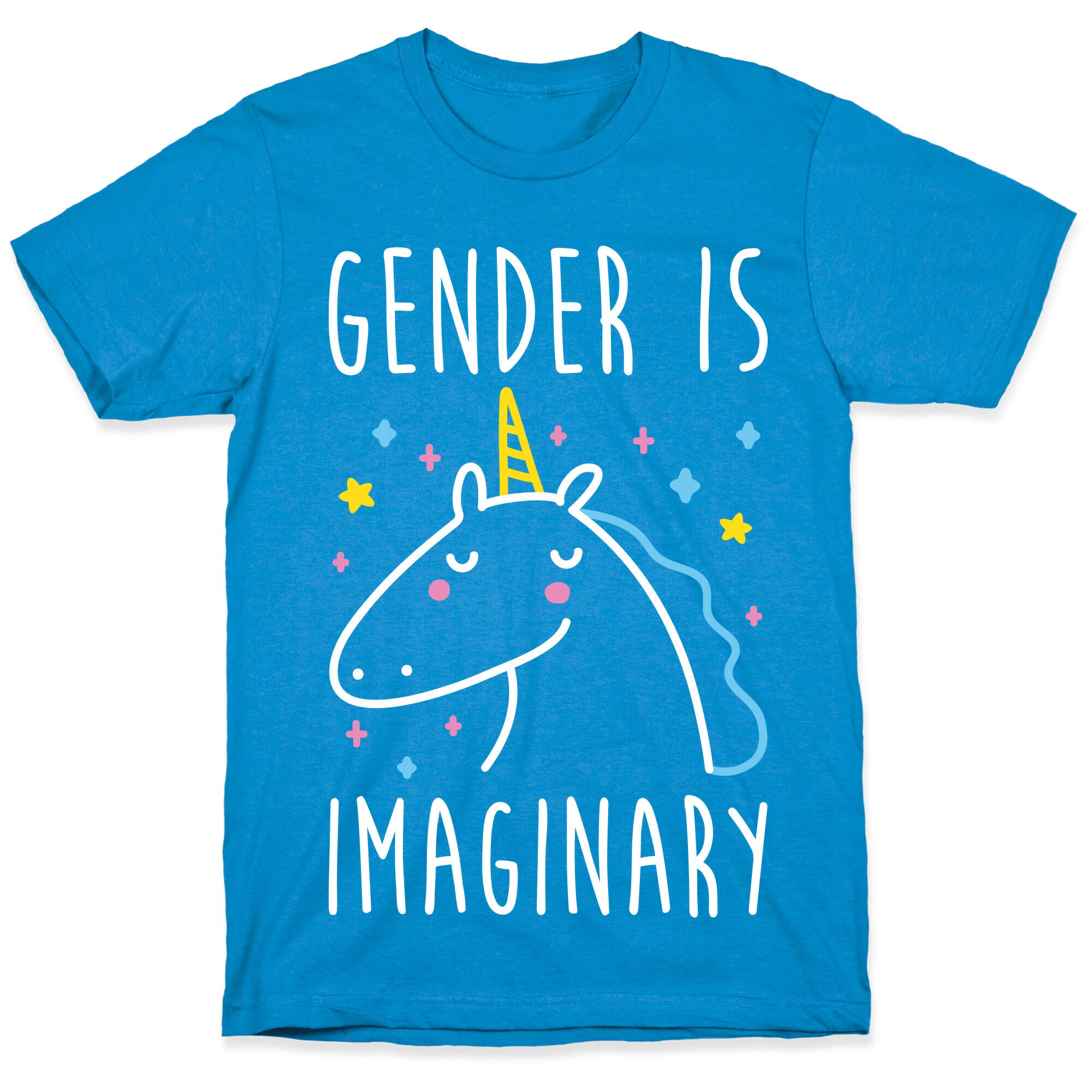 Gender Is Imaginary Unicorn T-Shirt