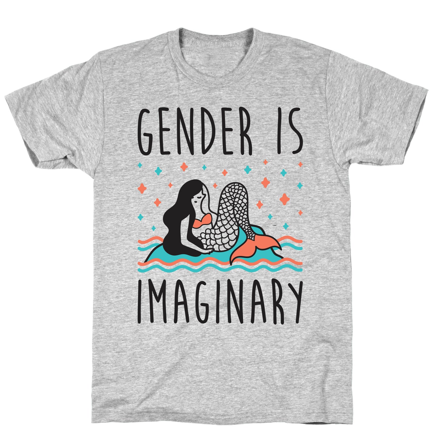 Gender Is Imaginary Mermaid T-Shirt