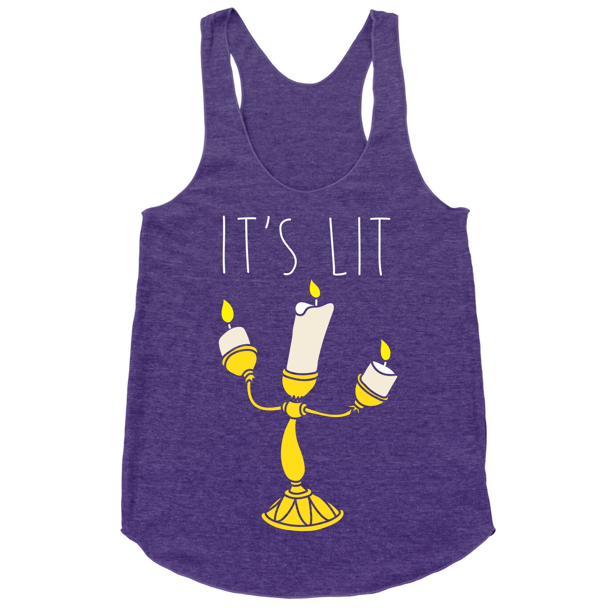 It's Lit LumiÃ¨re Parody Racerback Tank