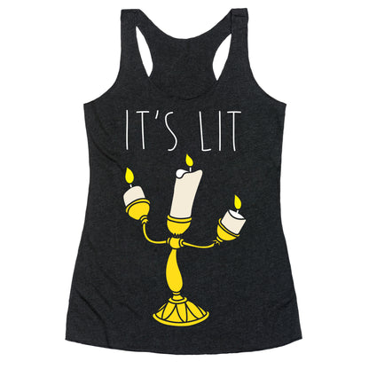 It's Lit LumiÃ¨re Parody Racerback Tank