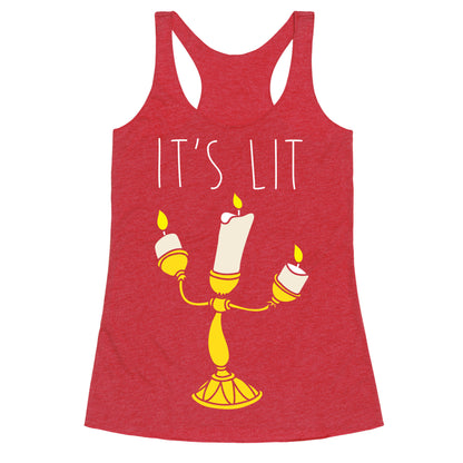 It's Lit LumiÃ¨re Parody Racerback Tank