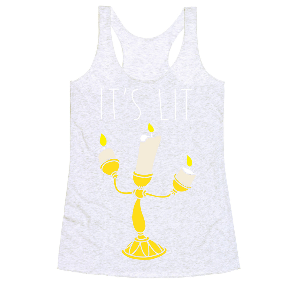It's Lit LumiÃ¨re Parody Racerback Tank