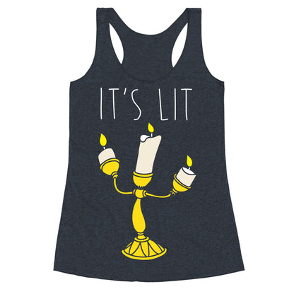 It's Lit LumiÃ¨re Parody Racerback Tank