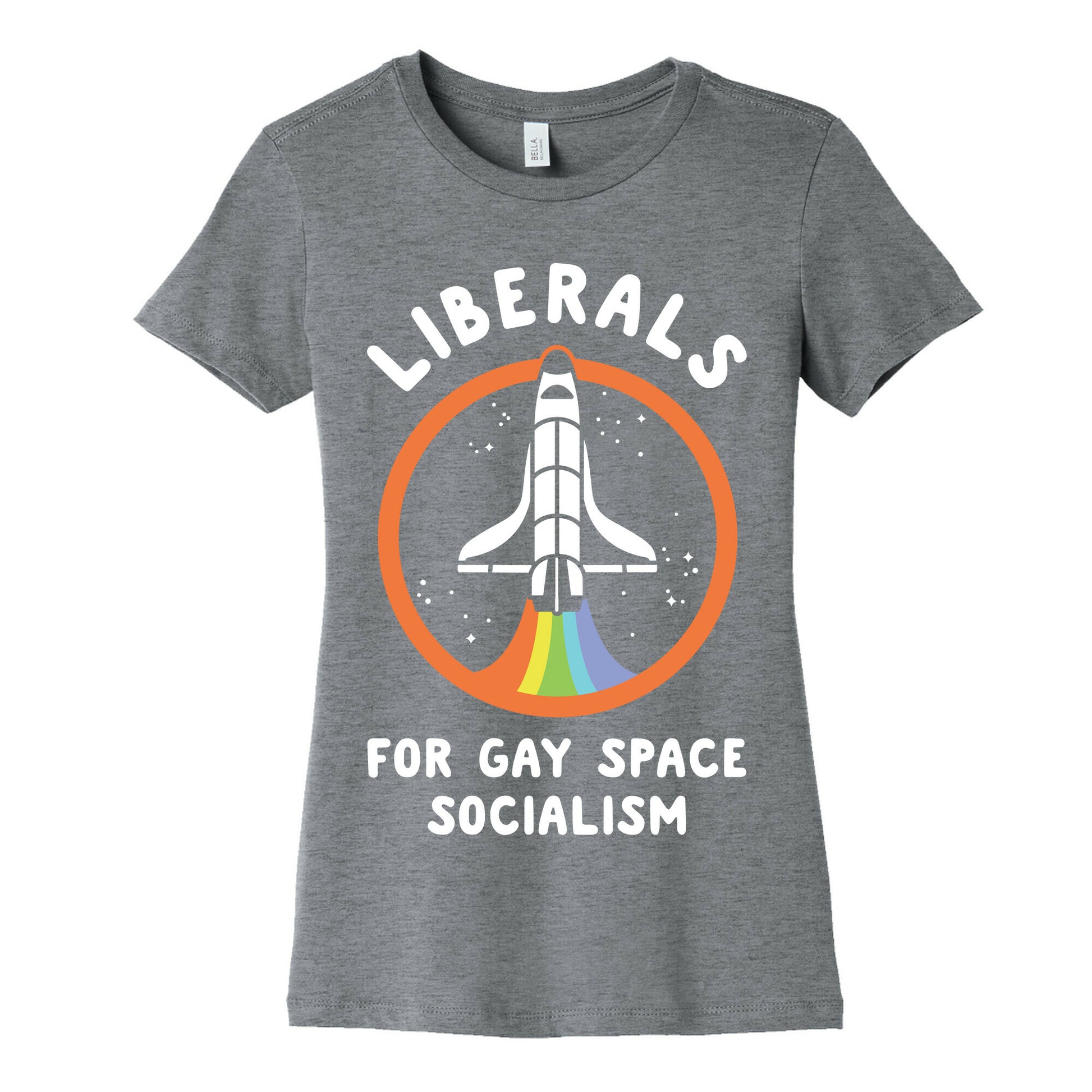 Liberals For Gay Space Socialism Women's Cotton Tee