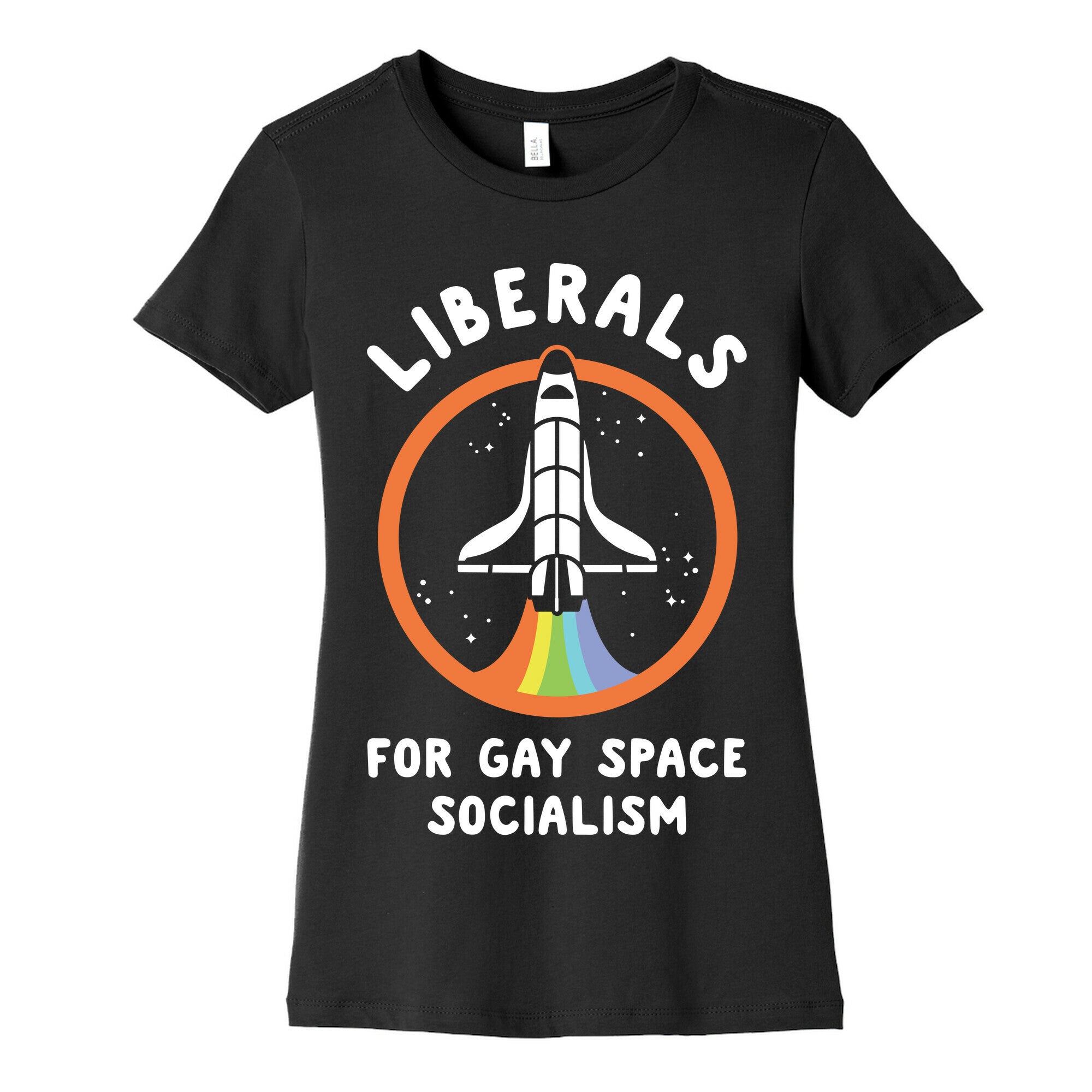 Liberals For Gay Space Socialism Women's Cotton Tee