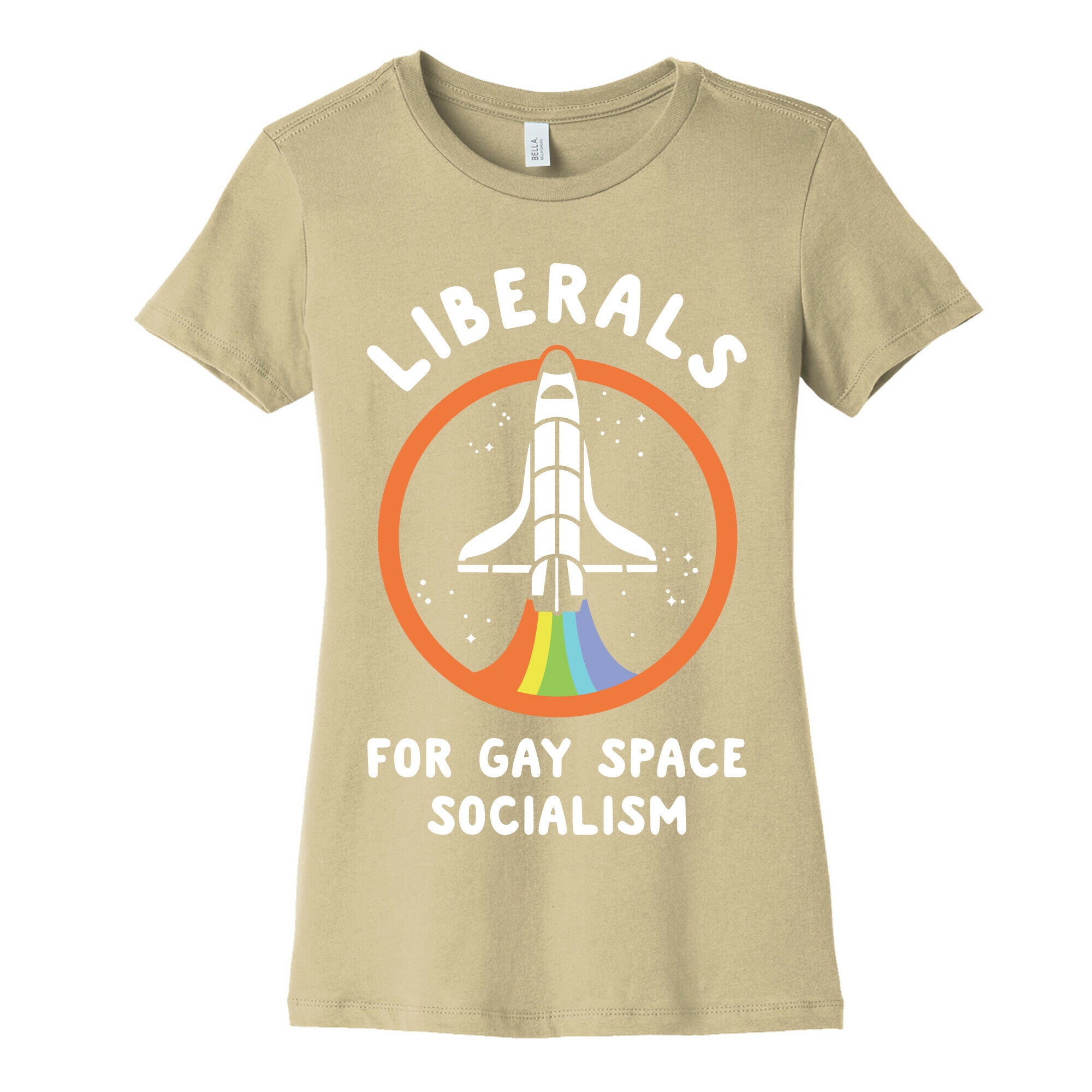 Liberals For Gay Space Socialism Women's Cotton Tee