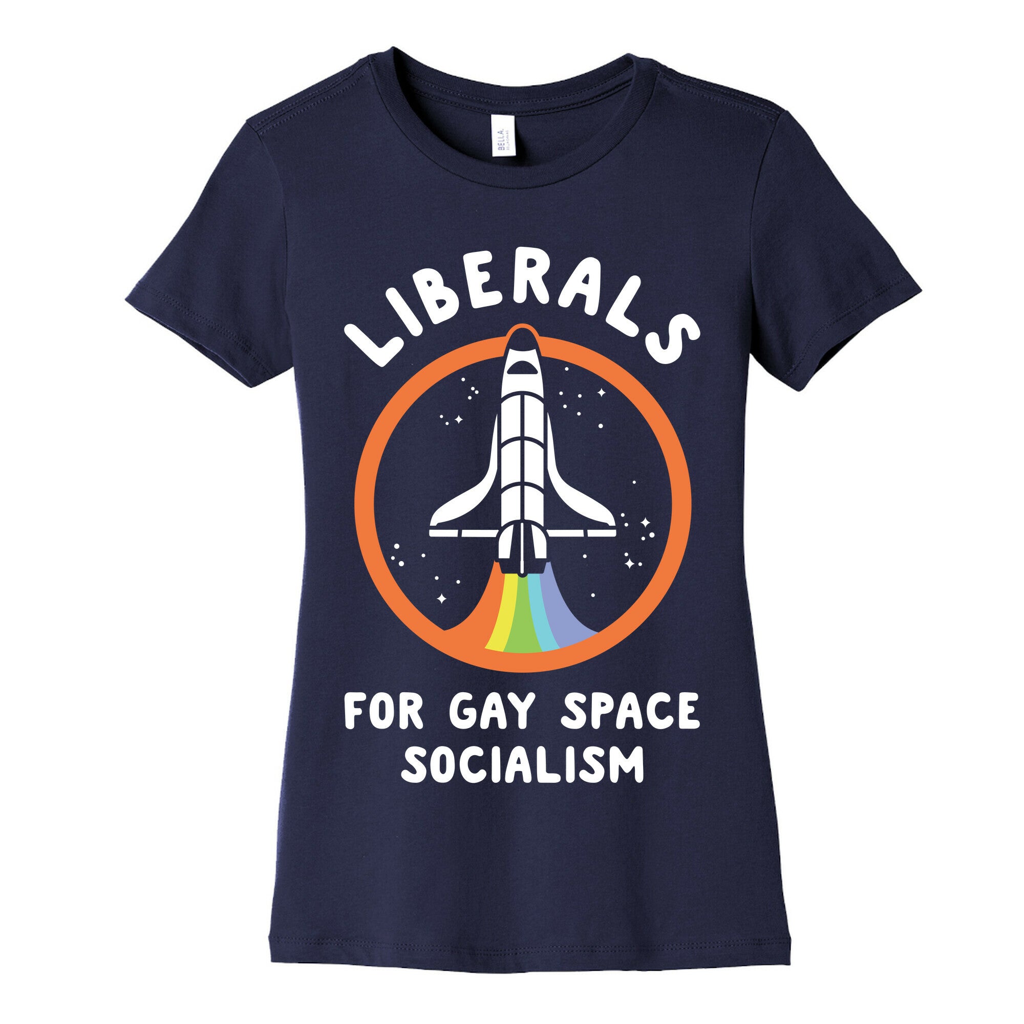 Liberals For Gay Space Socialism Women's Cotton Tee