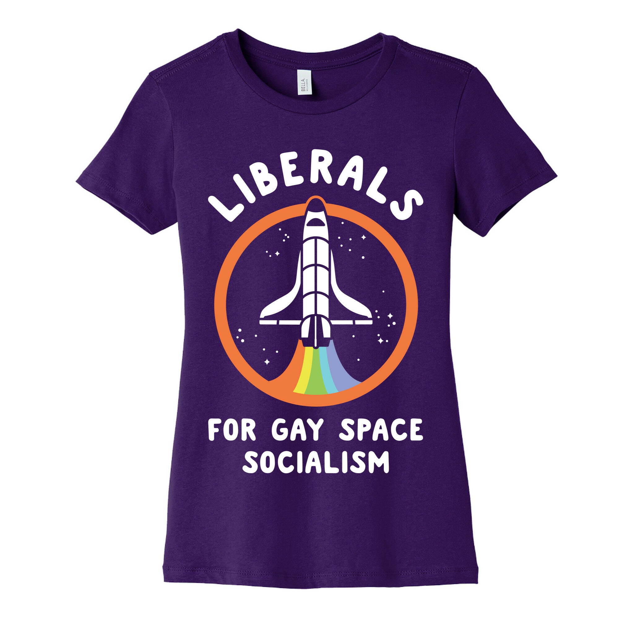Liberals For Gay Space Socialism Women's Cotton Tee