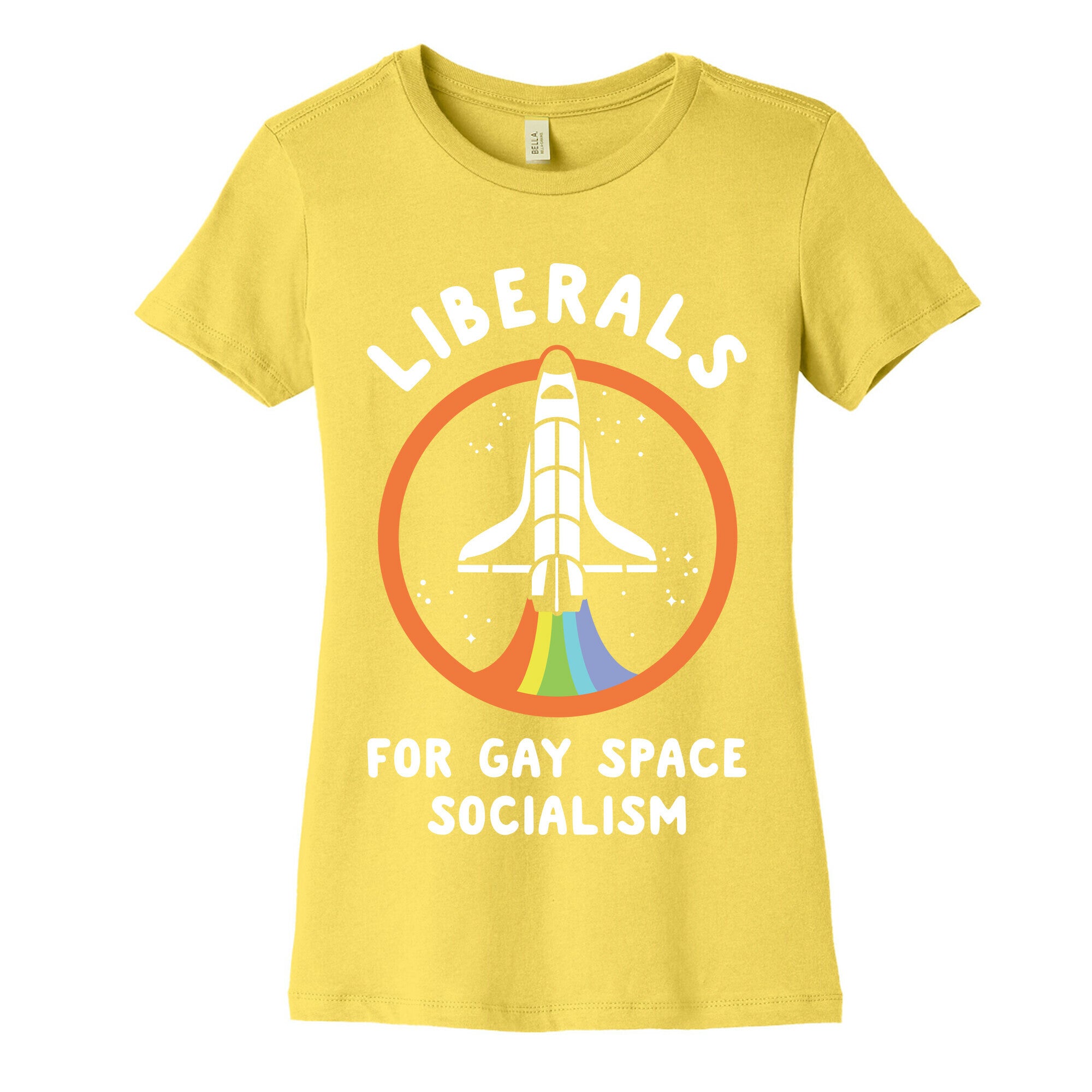 Liberals For Gay Space Socialism Women's Cotton Tee