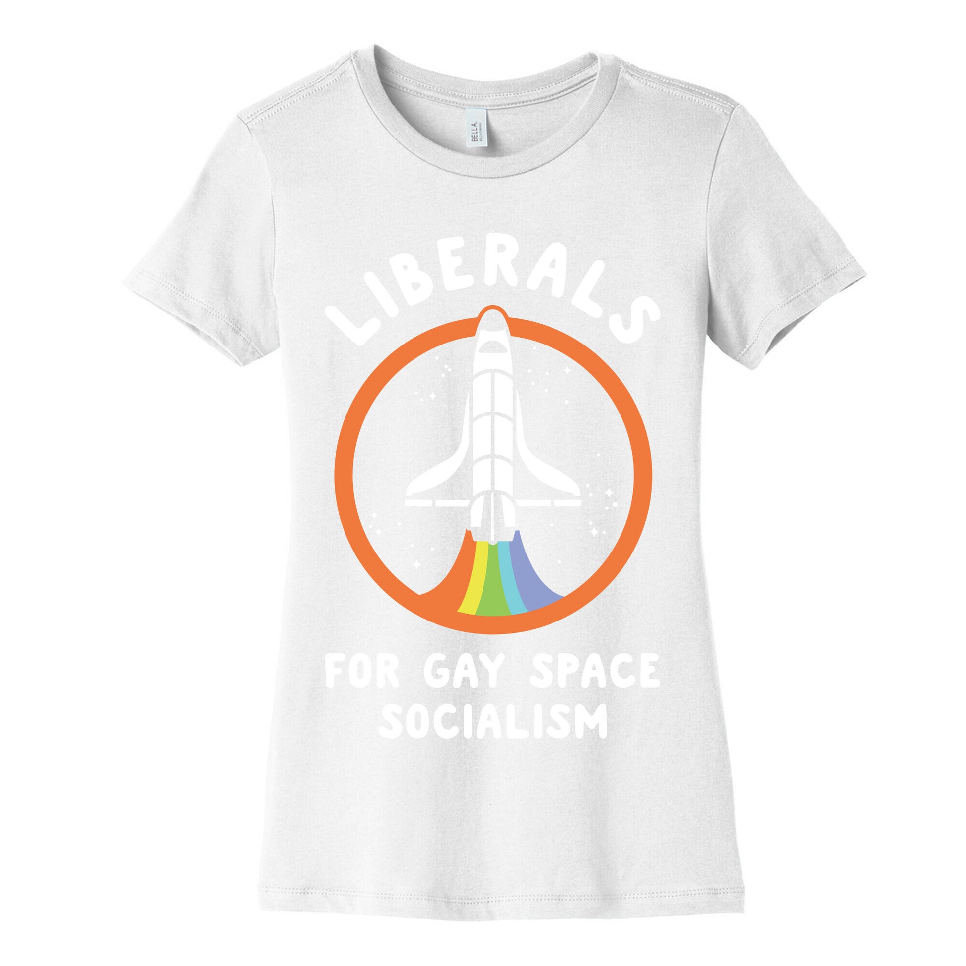 Liberals For Gay Space Socialism Women's Cotton Tee