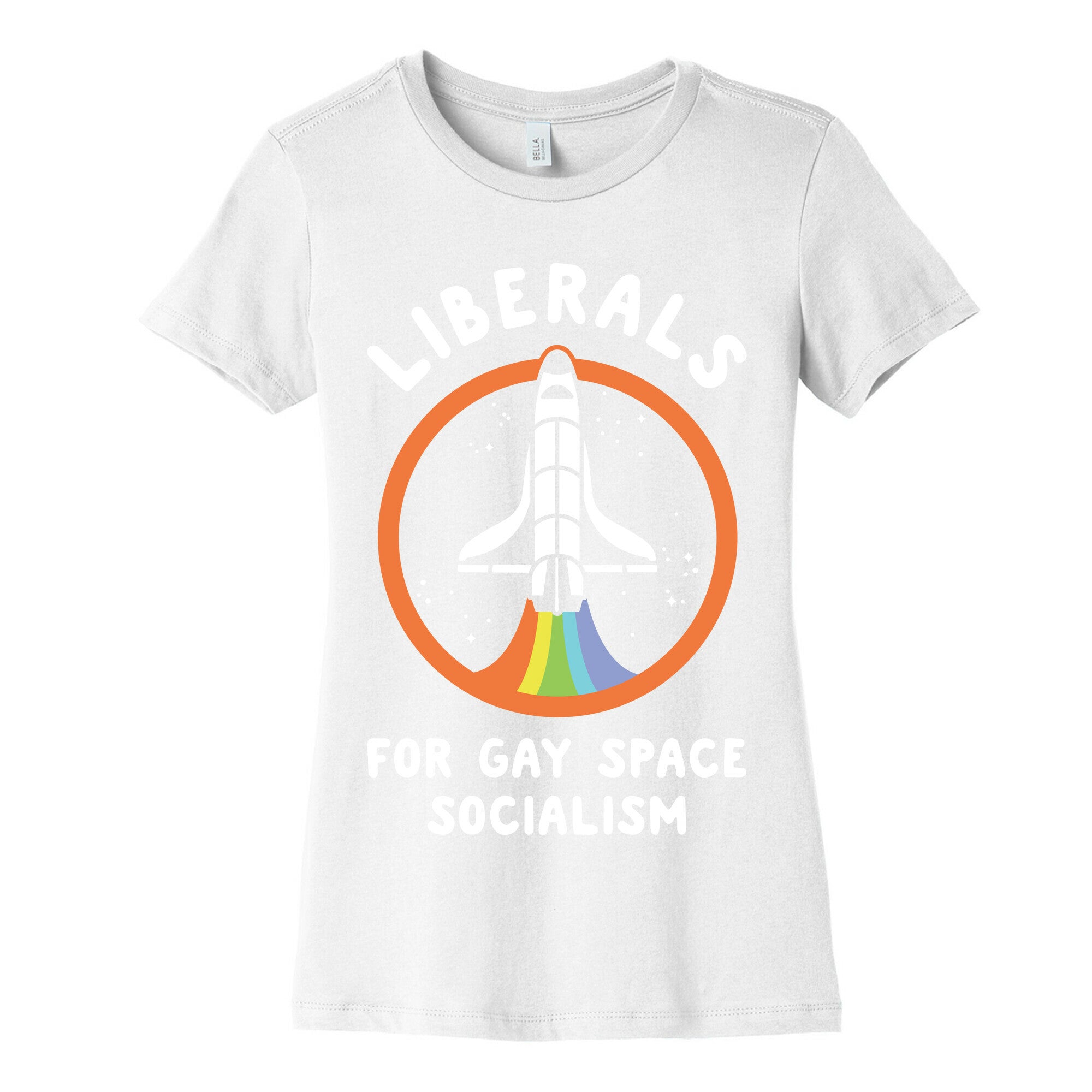 Liberals For Gay Space Socialism Women's Cotton Tee