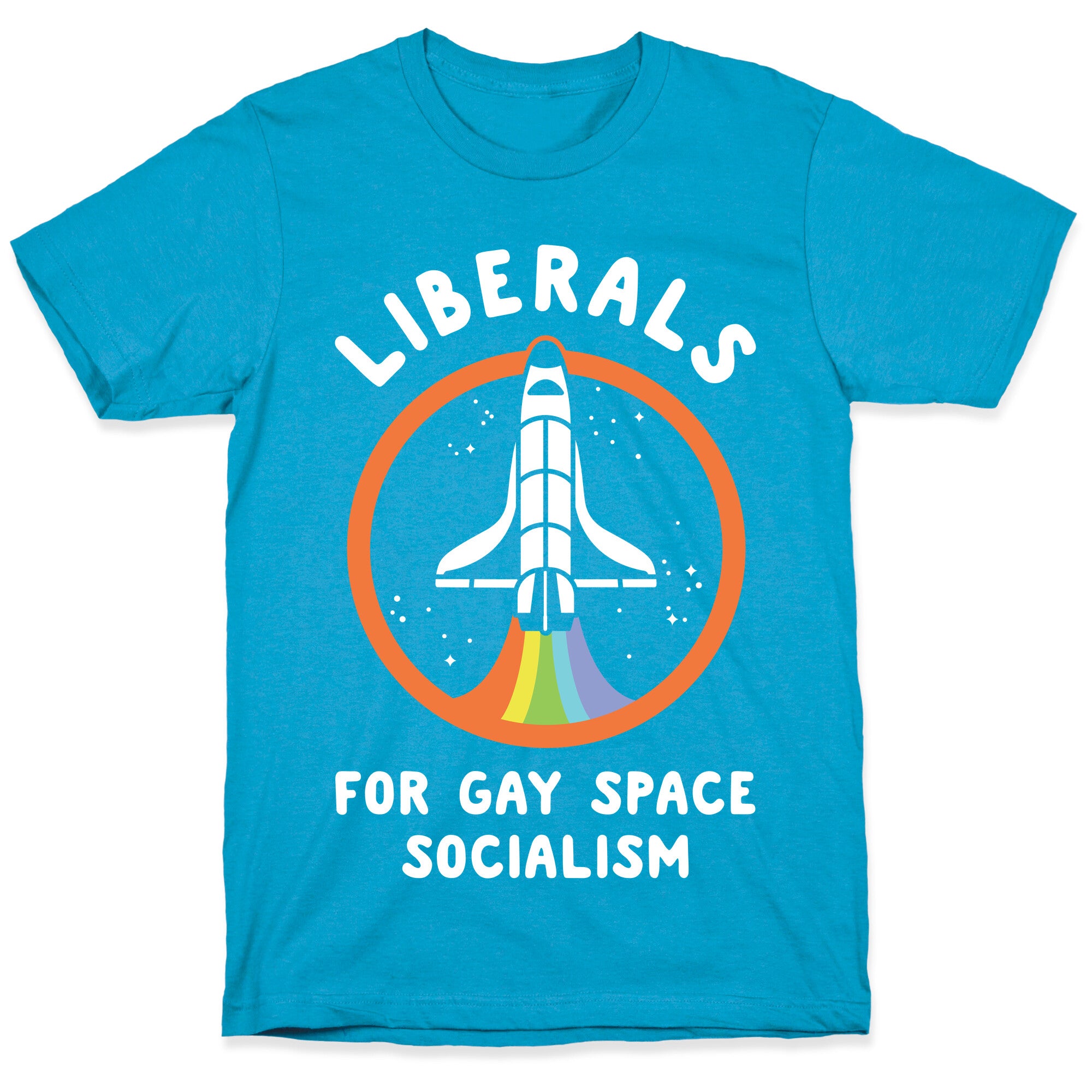 Liberals For Gay Space Socialism Unisex Triblend Tee