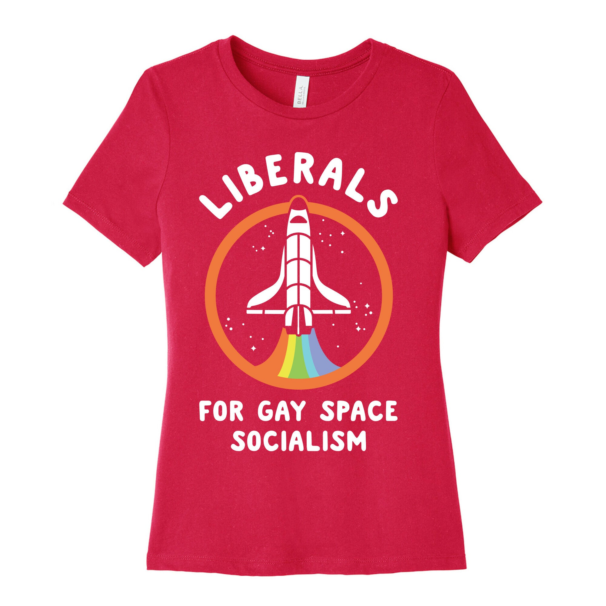 Liberals For Gay Space Socialism Women's Cotton Tee