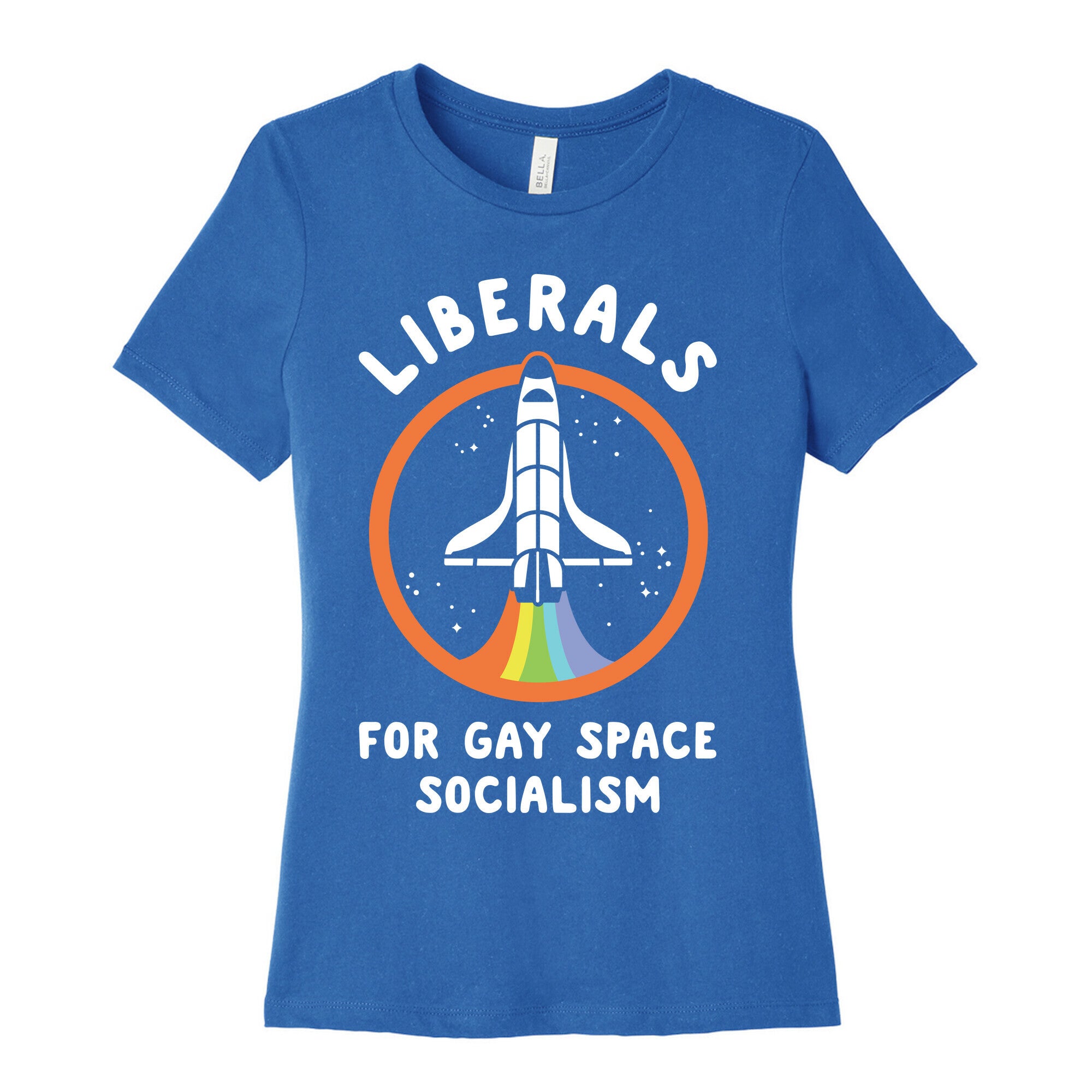 Liberals For Gay Space Socialism Women's Cotton Tee