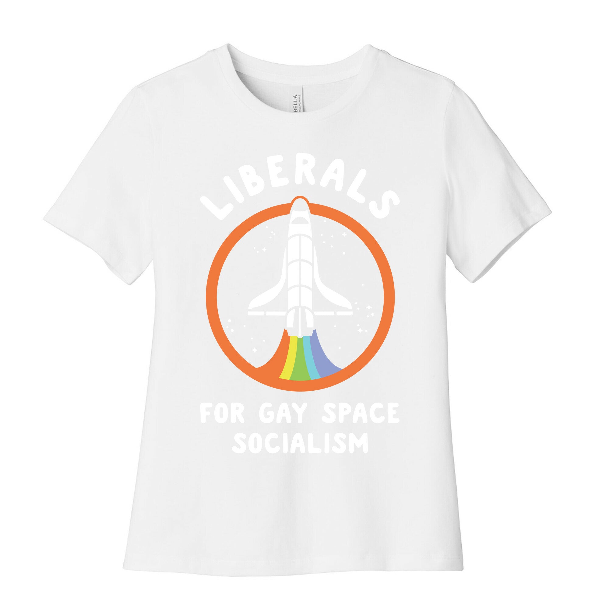 Liberals For Gay Space Socialism Women's Cotton Tee