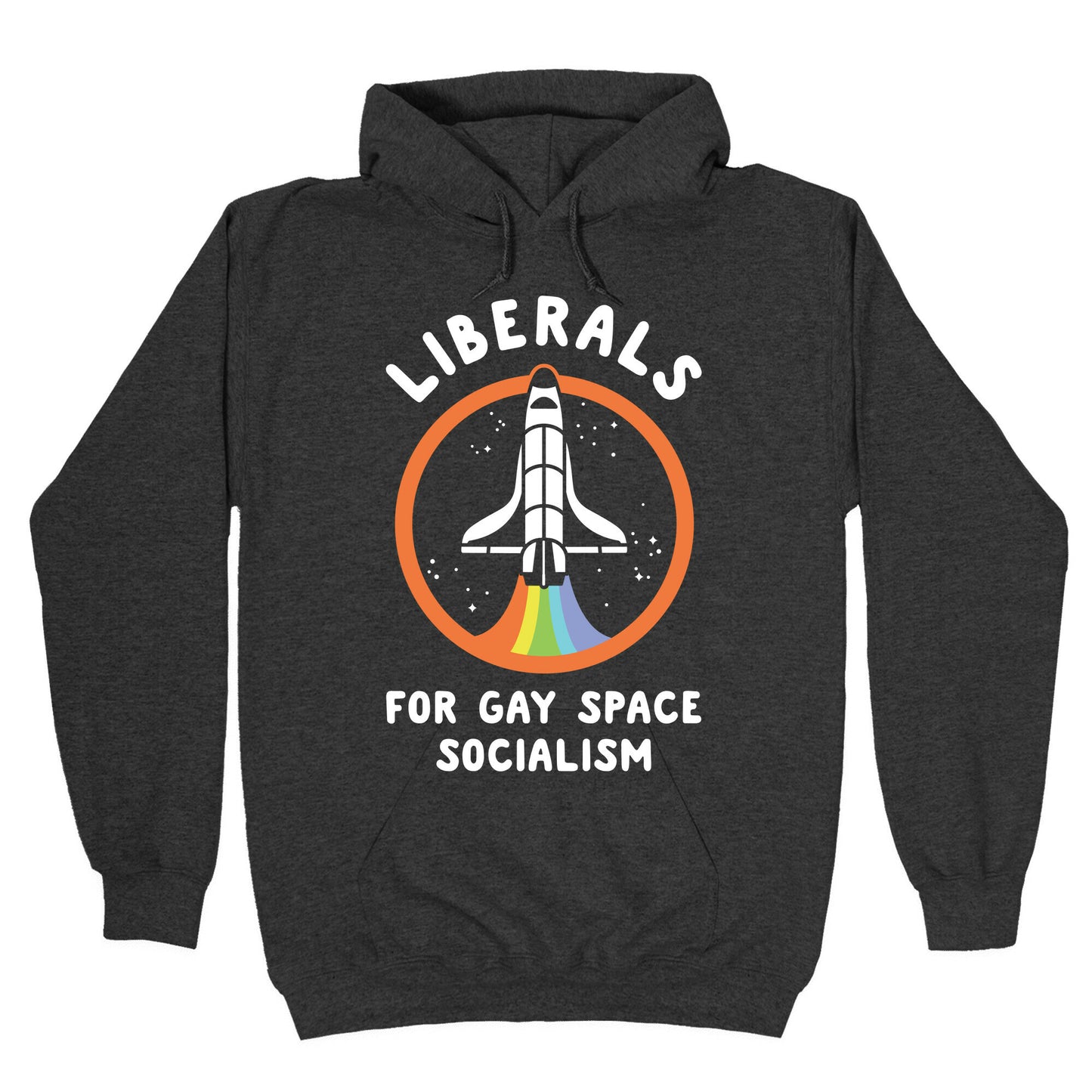 Liberals For Gay Space Socialism Hoodie