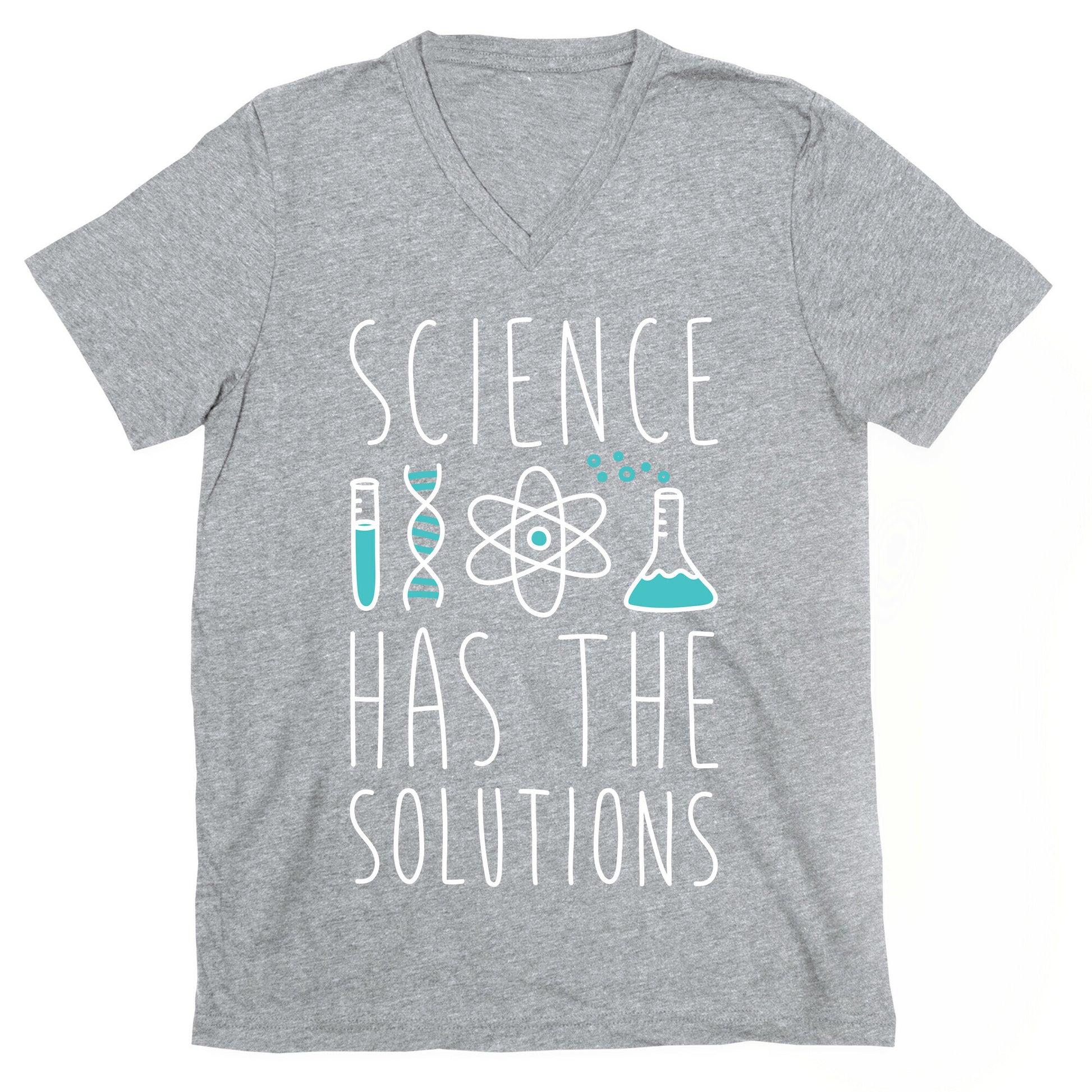 Science Has The Solutions V-Neck