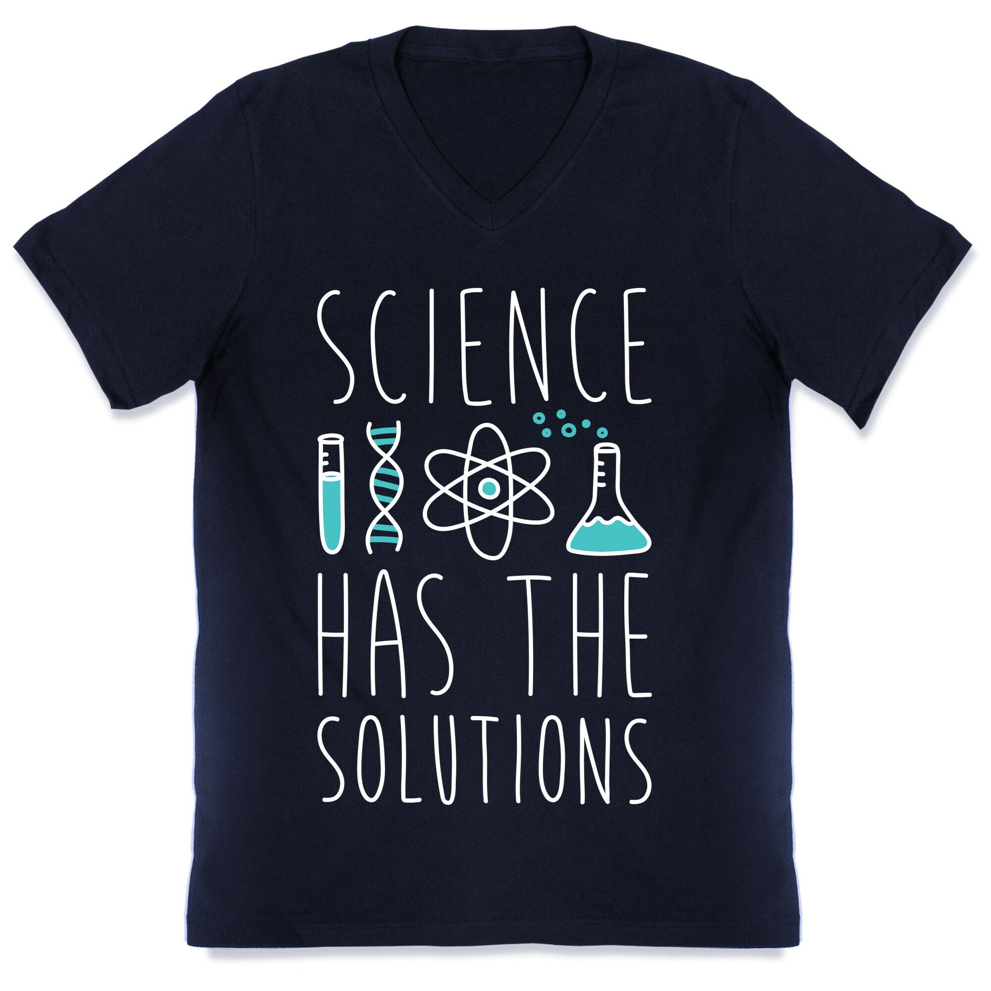 Science Has The Solutions V-Neck