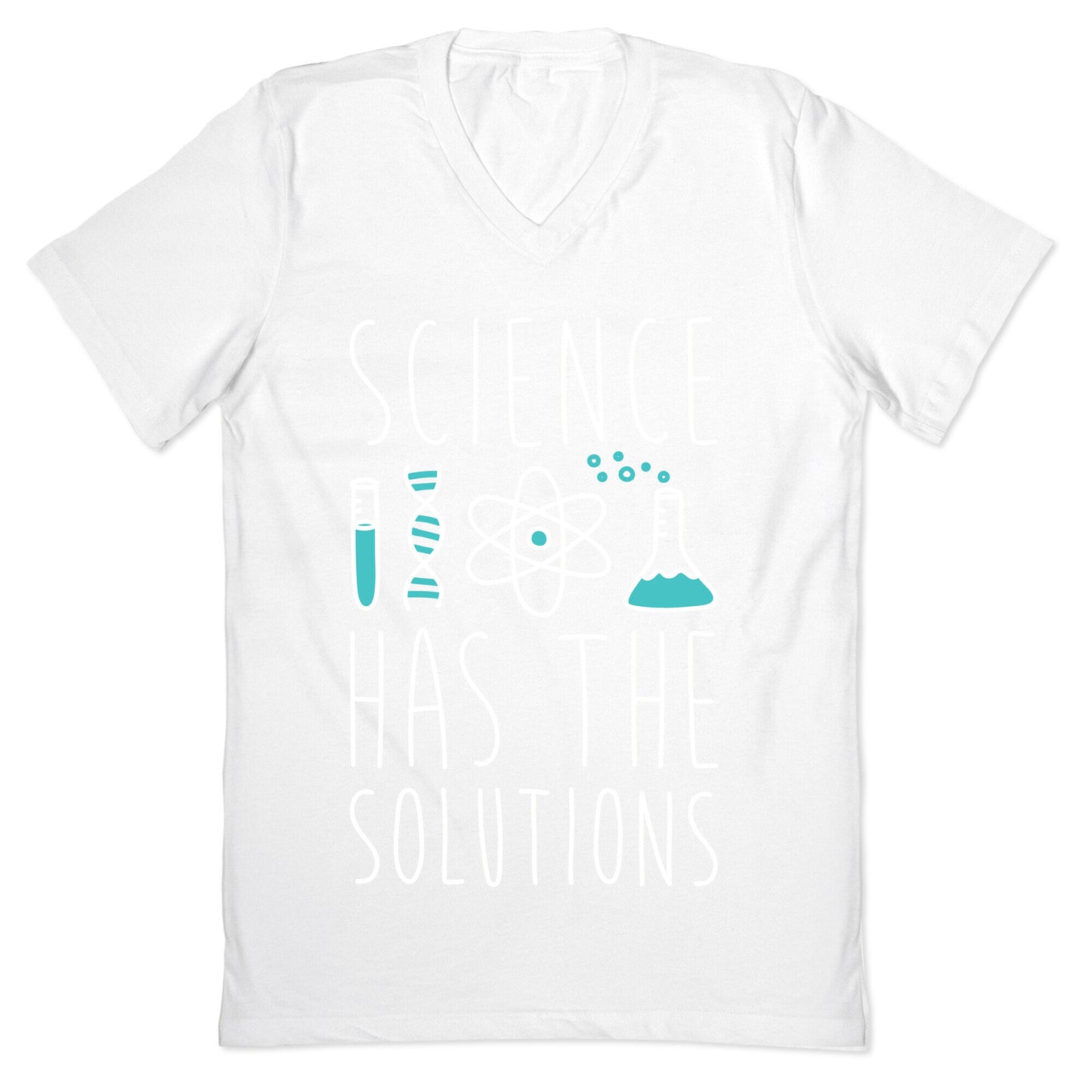 Science Has The Solutions V-Neck