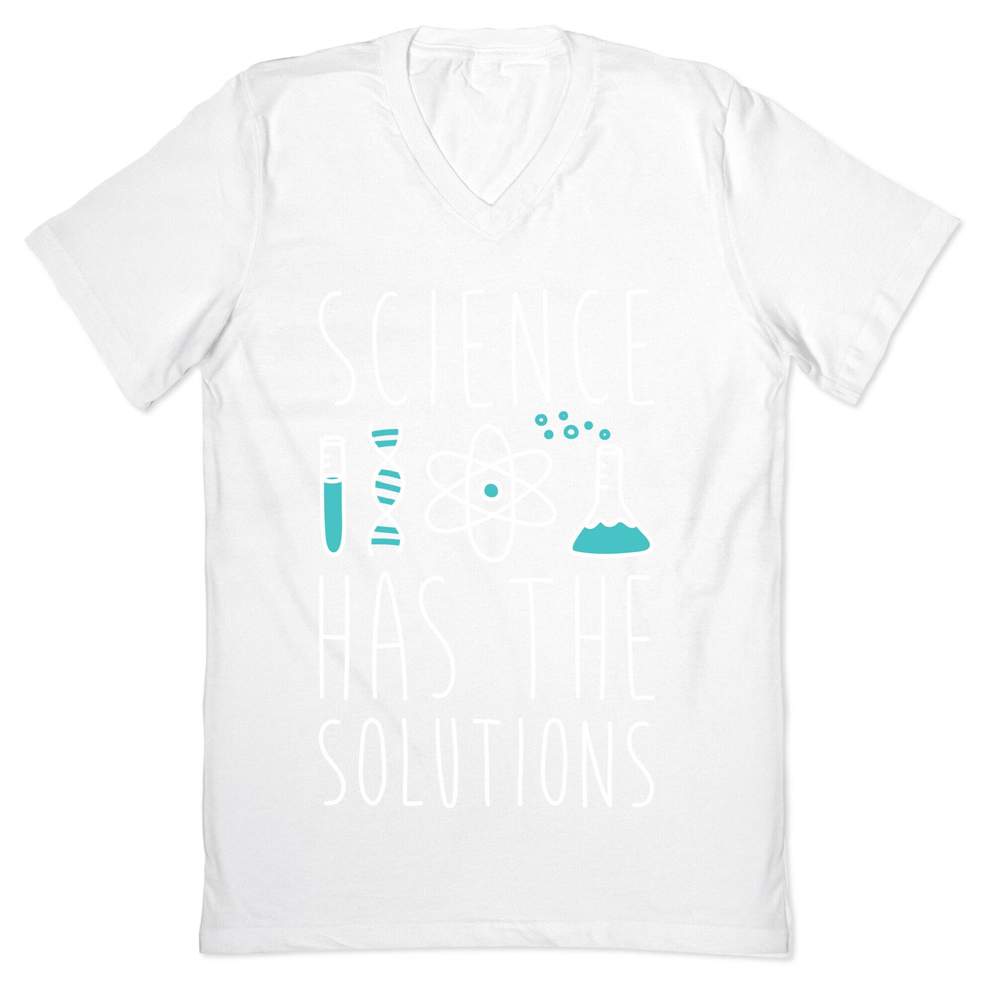 Science Has The Solutions V-Neck
