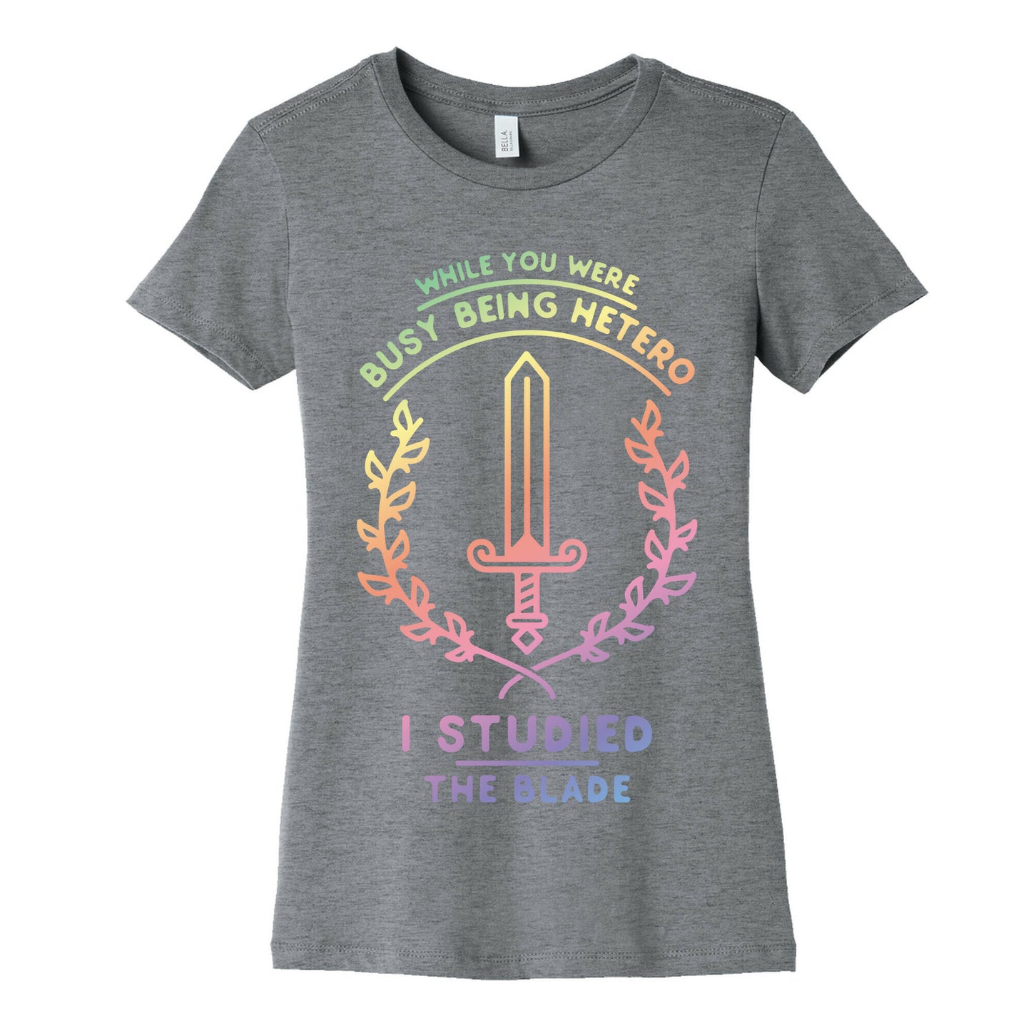 While You Were Busy Being Hetero Women's Cotton Tee