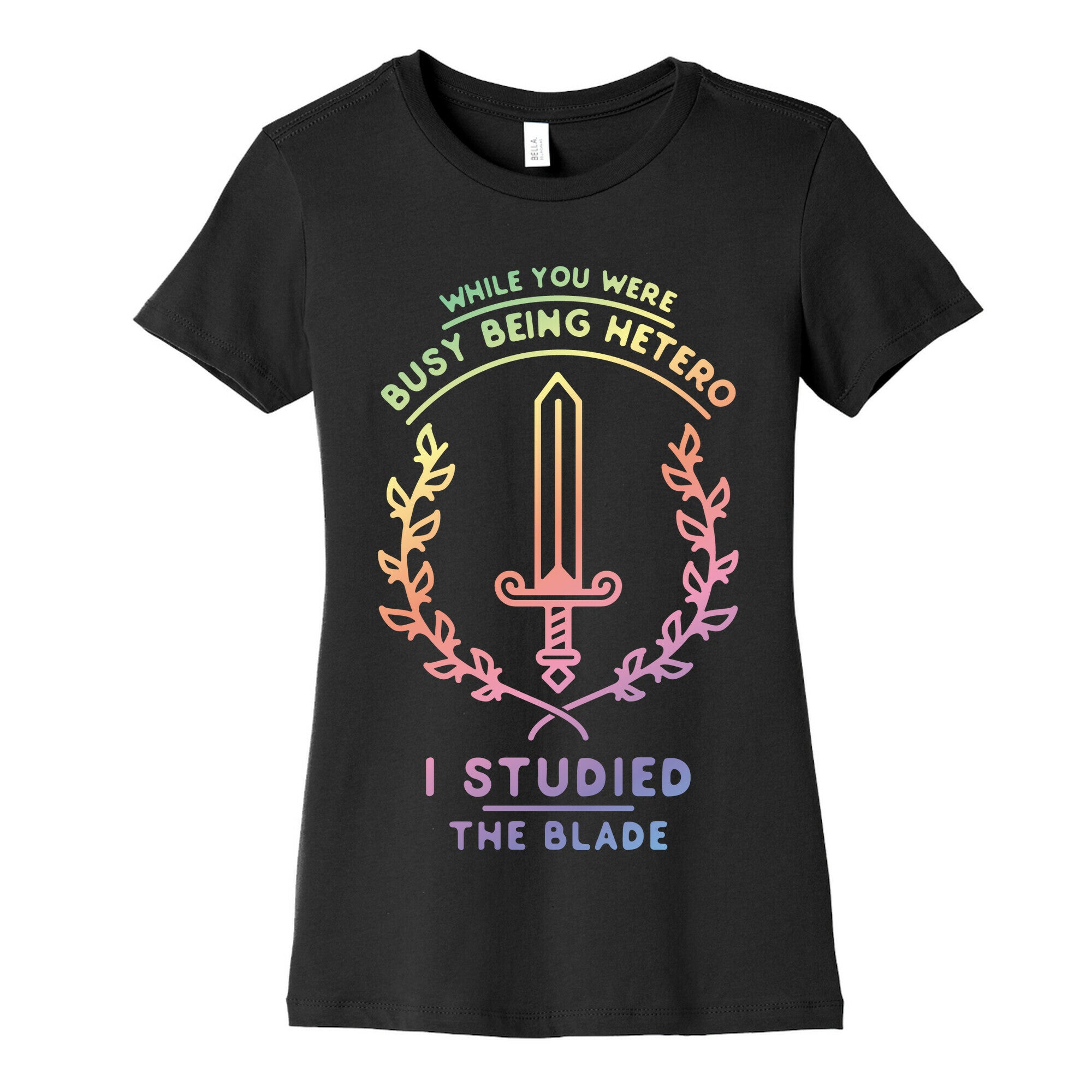 While You Were Busy Being Hetero Women's Cotton Tee