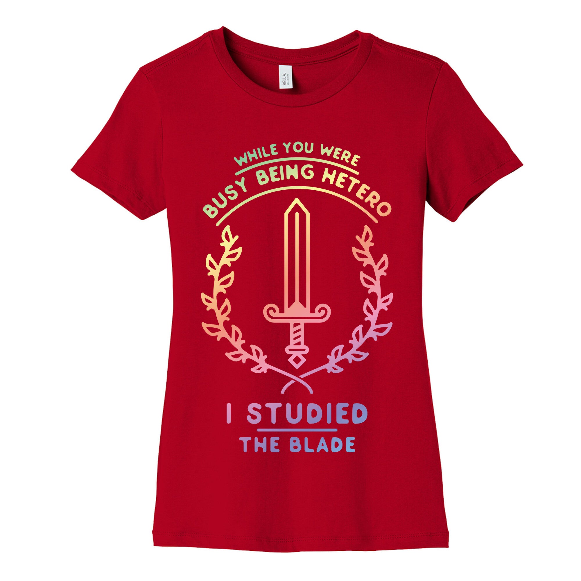 While You Were Busy Being Hetero Women's Cotton Tee