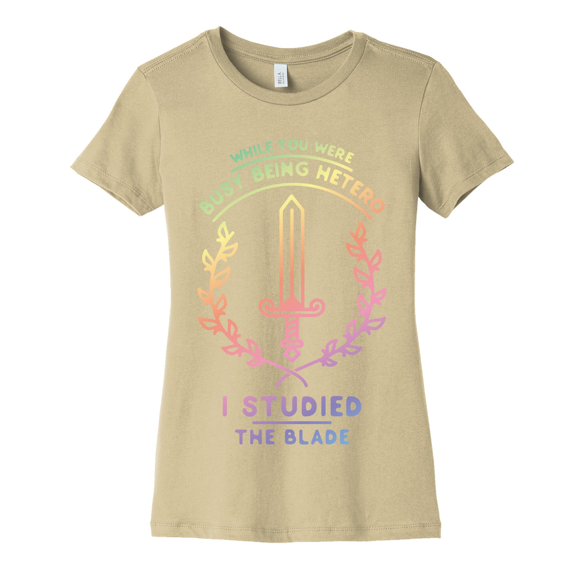 While You Were Busy Being Hetero Women's Cotton Tee