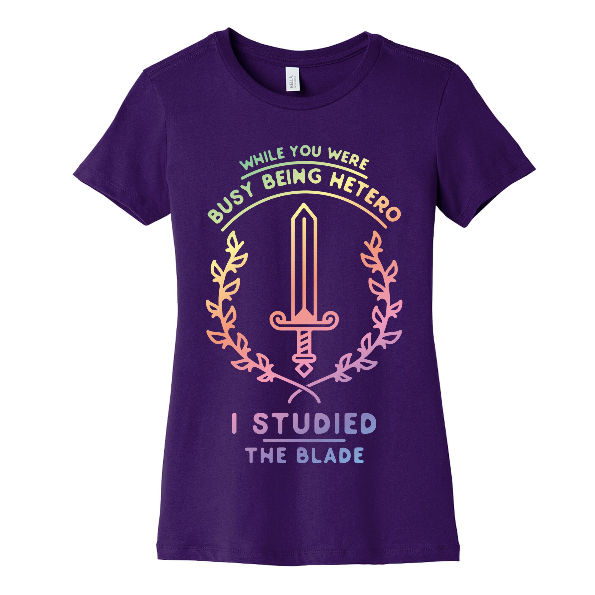 While You Were Busy Being Hetero Women's Cotton Tee