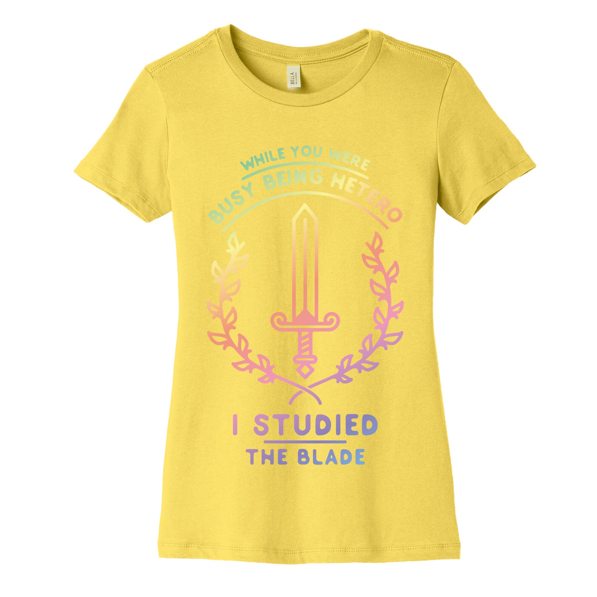 While You Were Busy Being Hetero Women's Cotton Tee