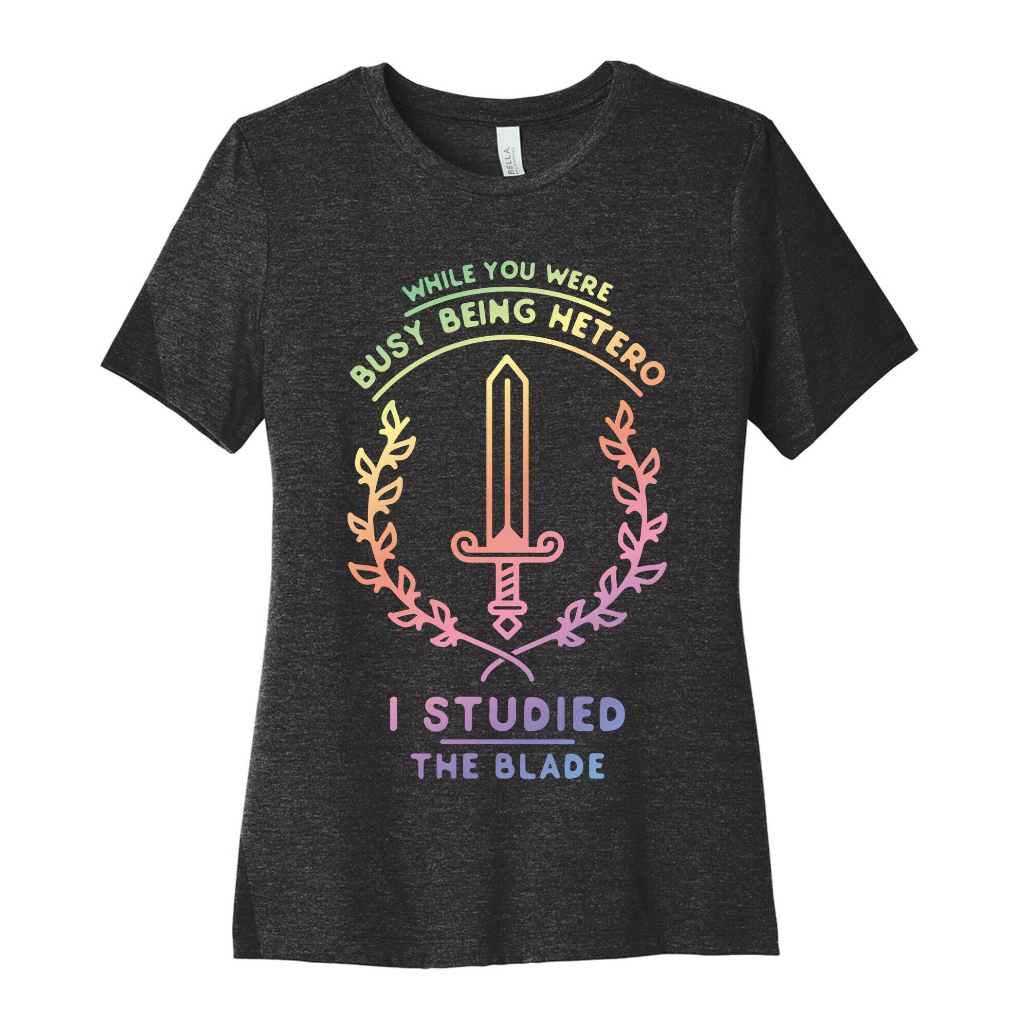 While You Were Busy Being Hetero Women's Cotton Tee