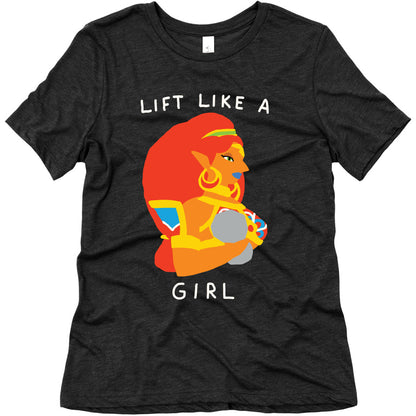 Lift Like A Girl Women's Triblend Tee