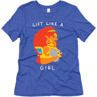 Lift Like A Girl Women's Triblend Tee