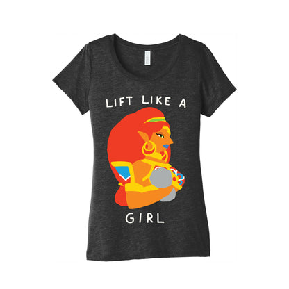 Lift Like A Girl Women's Triblend Tee