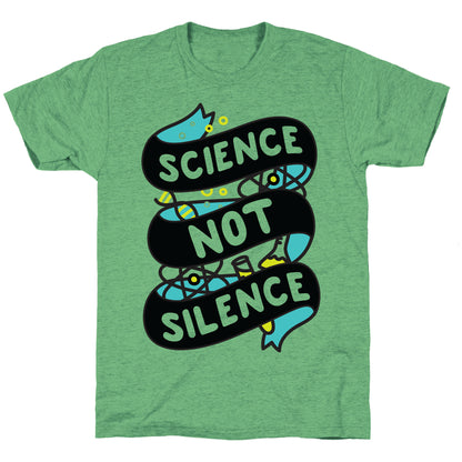 Science Not Silence Unisex Triblend Tee